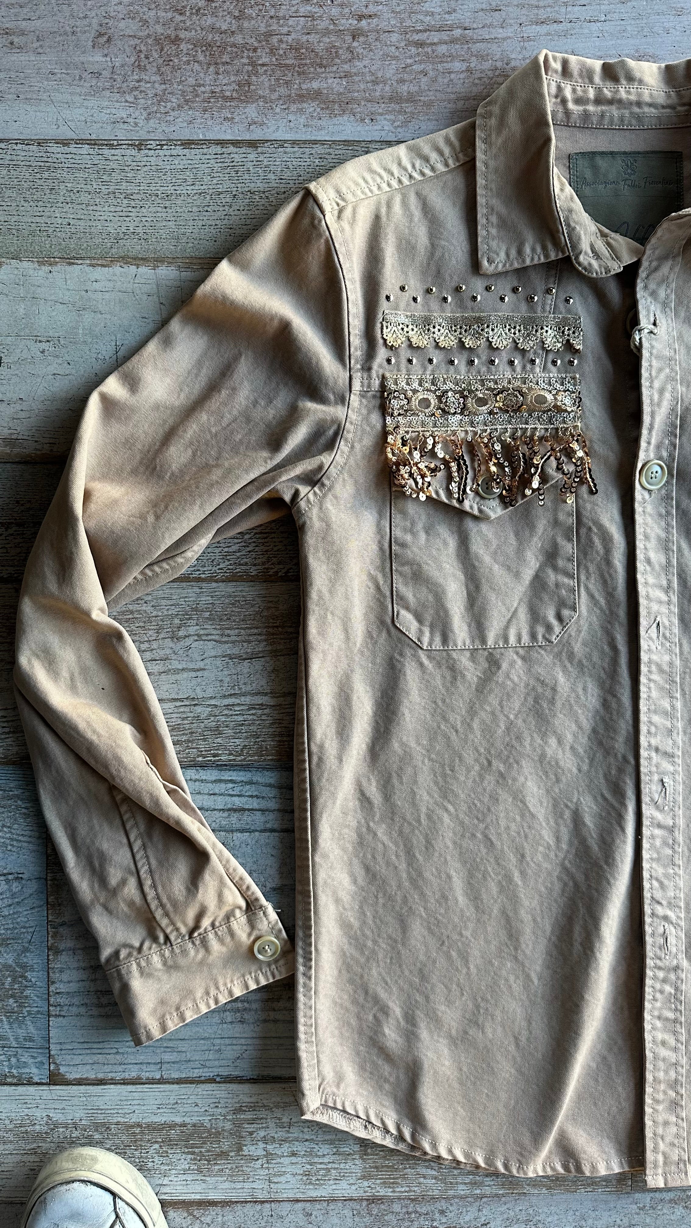 Giacca in cotone Beije