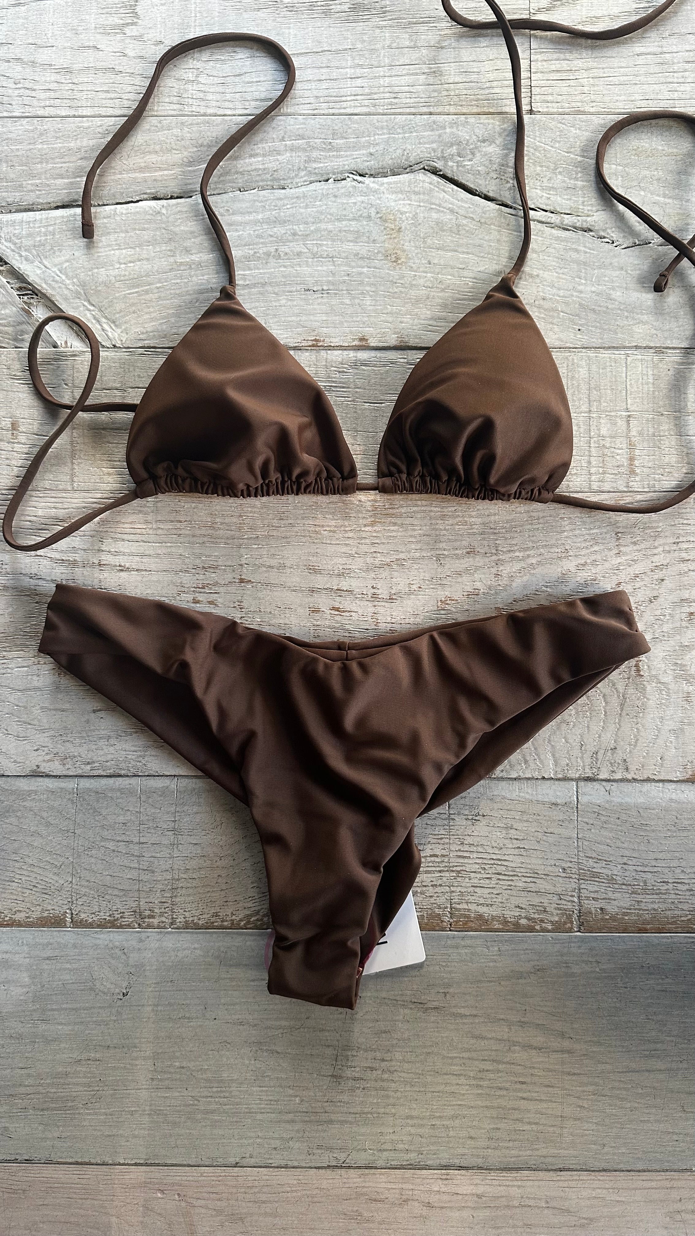 Triangolo Lycra Marrone
