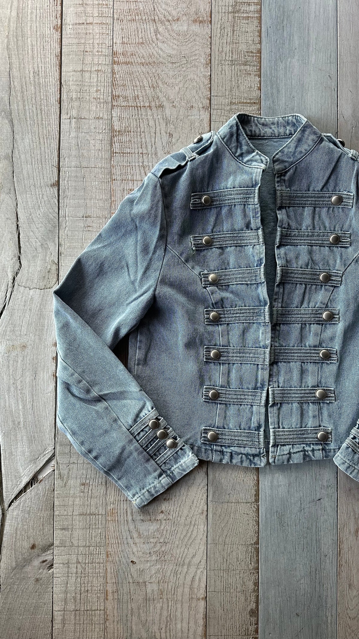 Giacca In Jeans Denim « Cavalier »