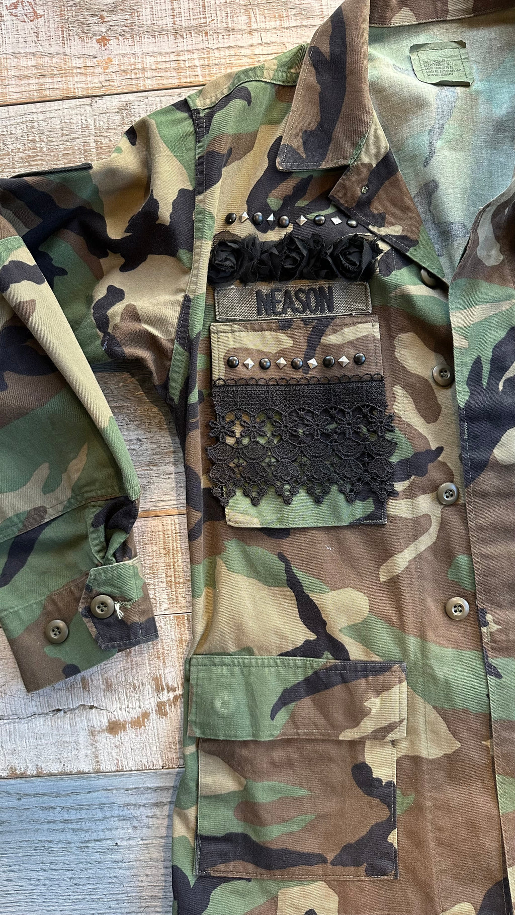Giacca Militare Camouflage “Neason”