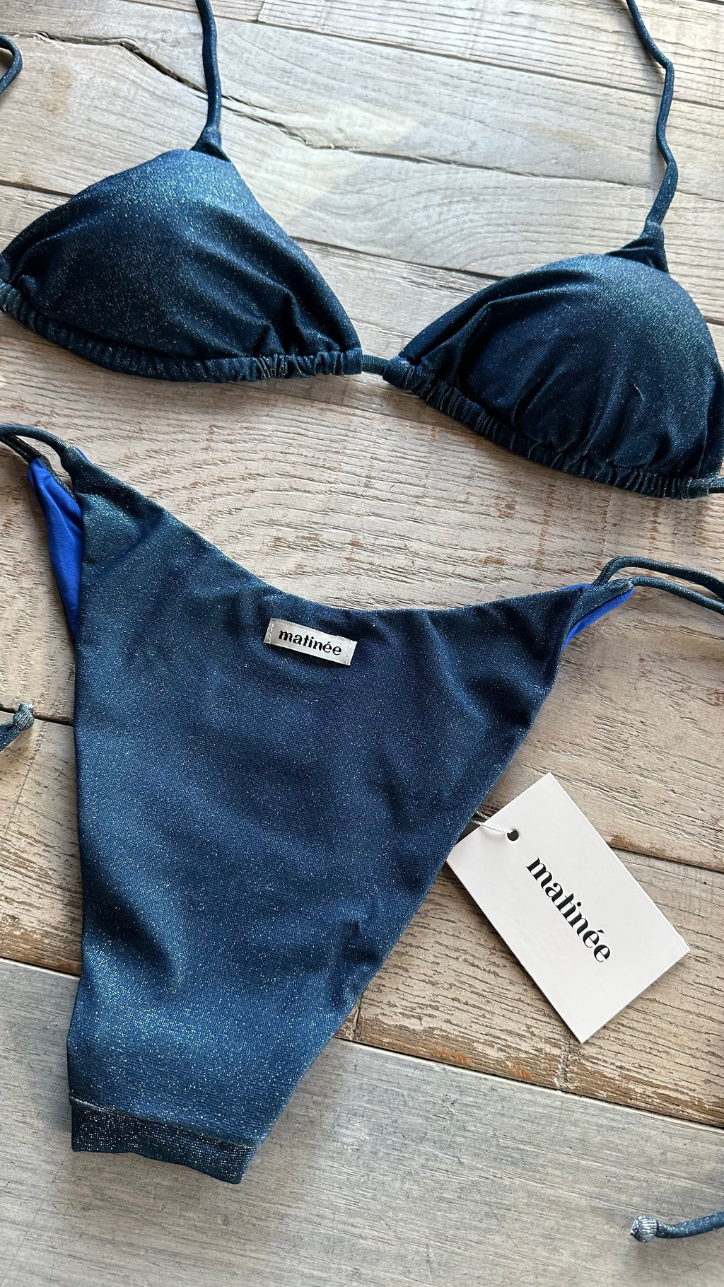 Triangolo Lurex Ottanio