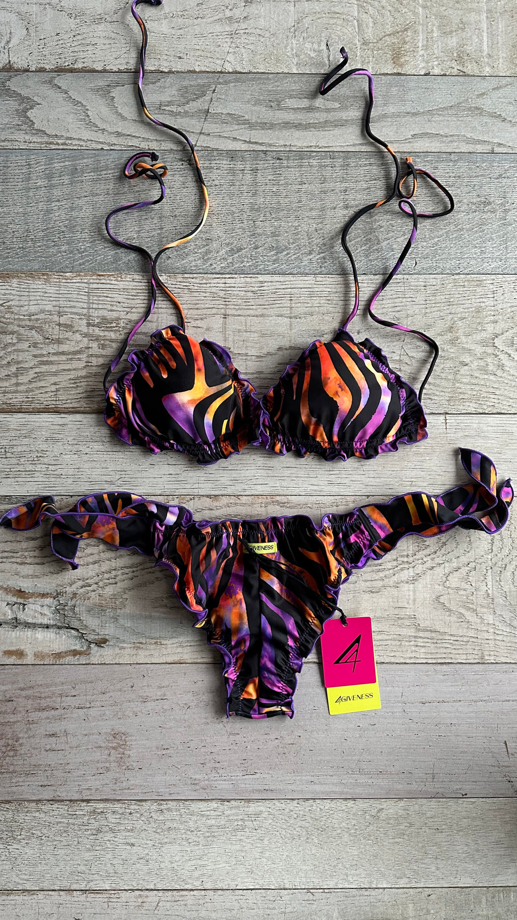 Triangolo Sbambolato Frou frou Mary Hypnotic