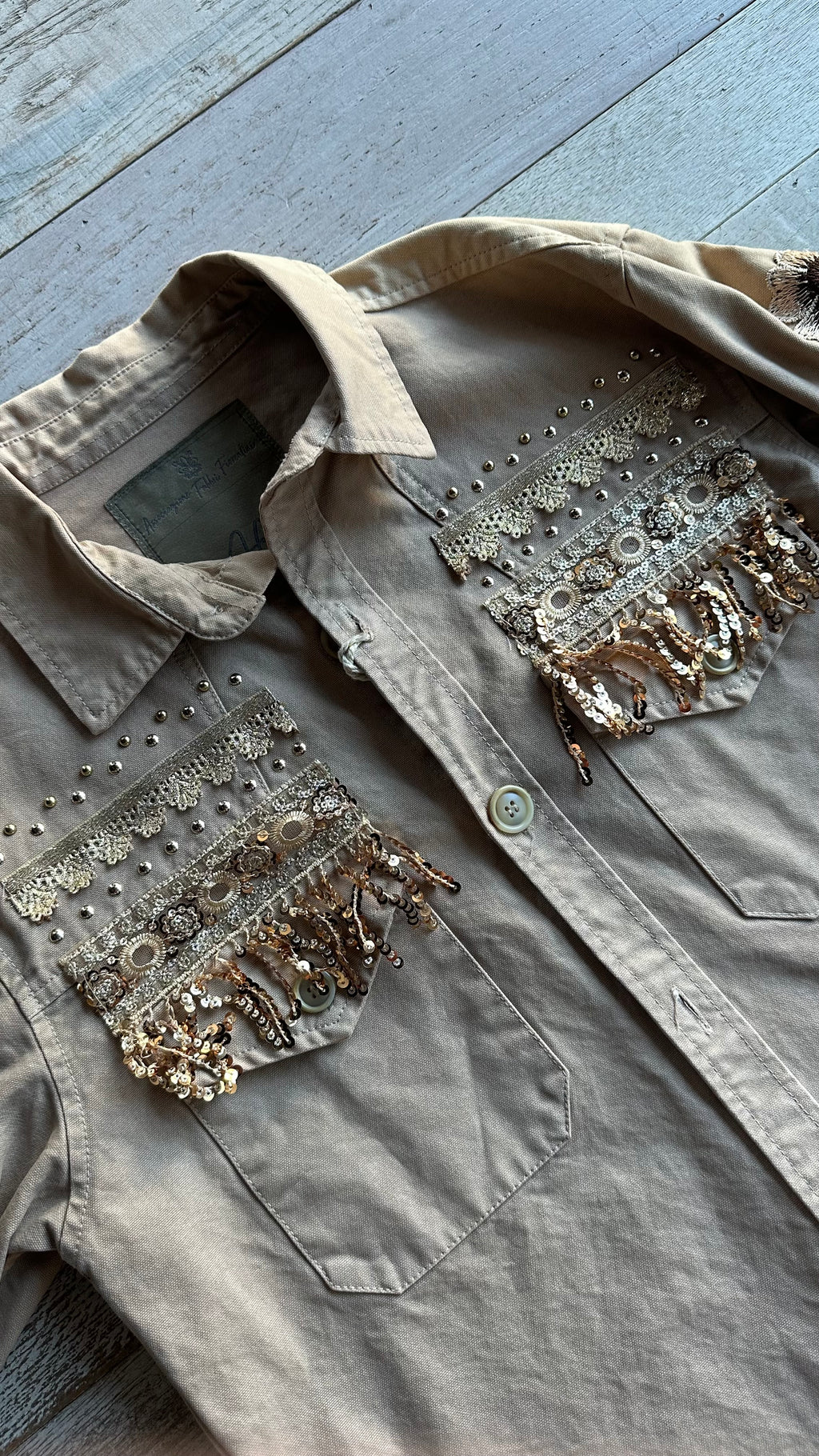 Giacca in cotone Beije