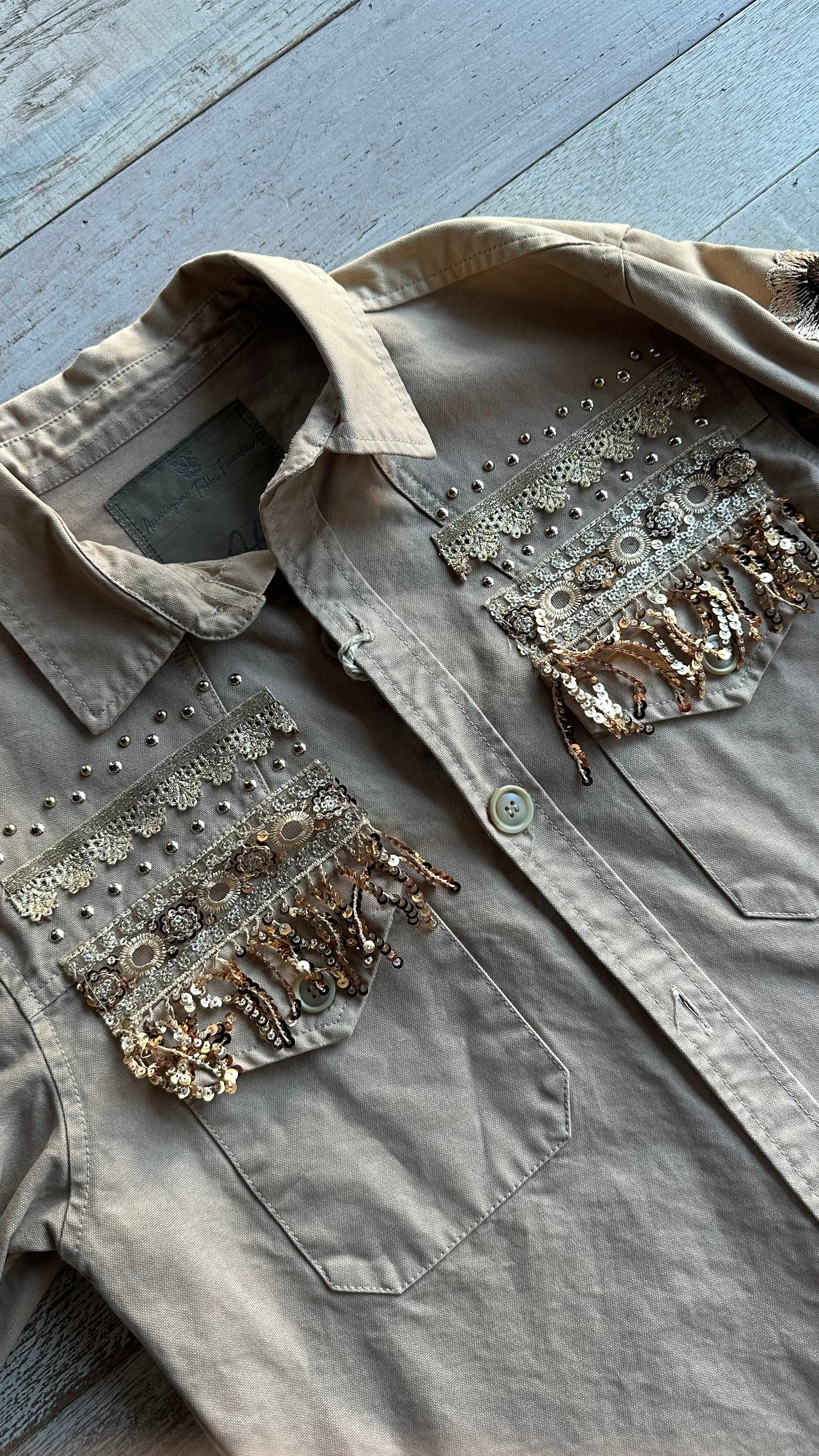 Giacca in cotone Beije