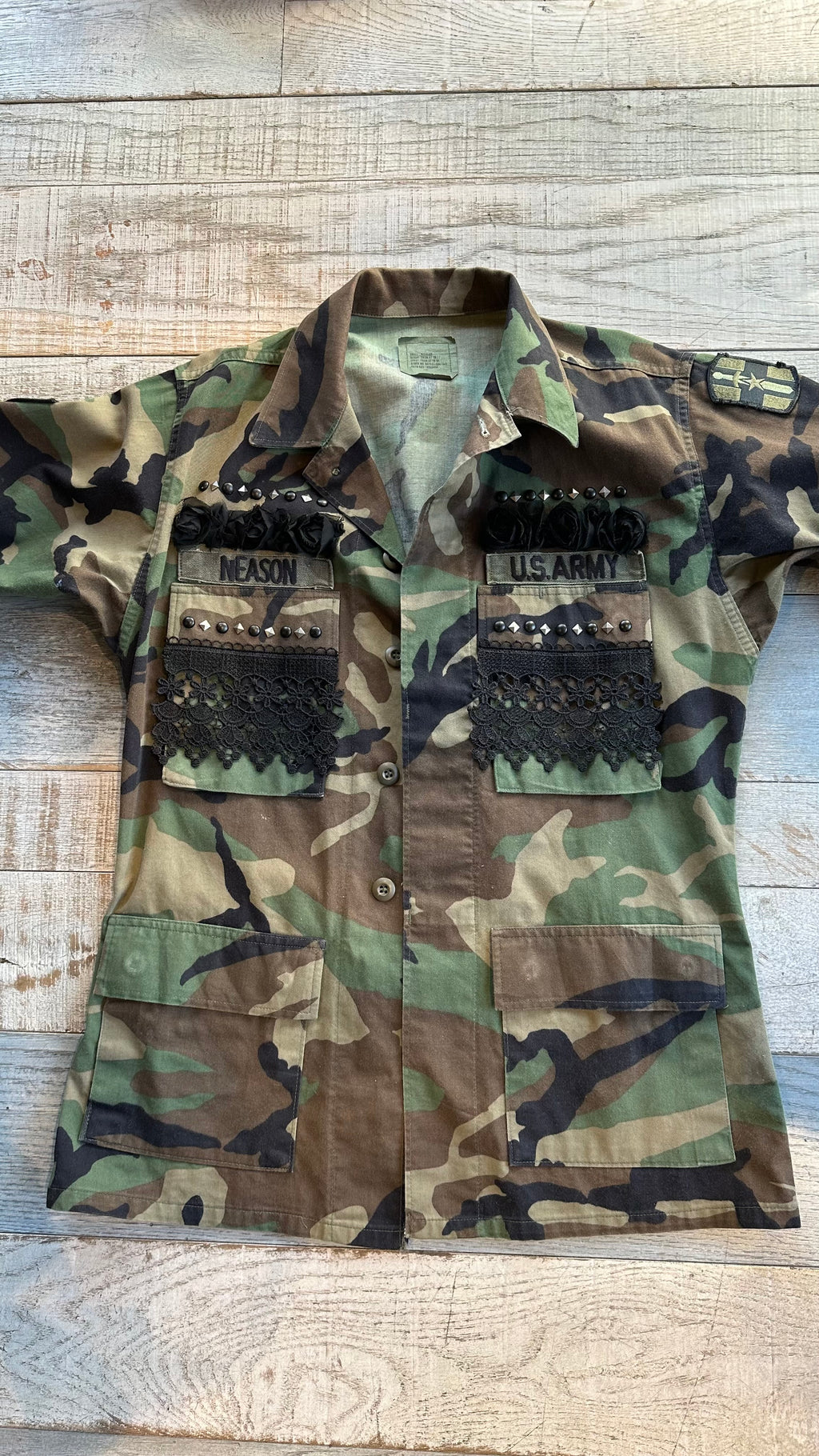 Giacca Militare Camouflage “Neason”