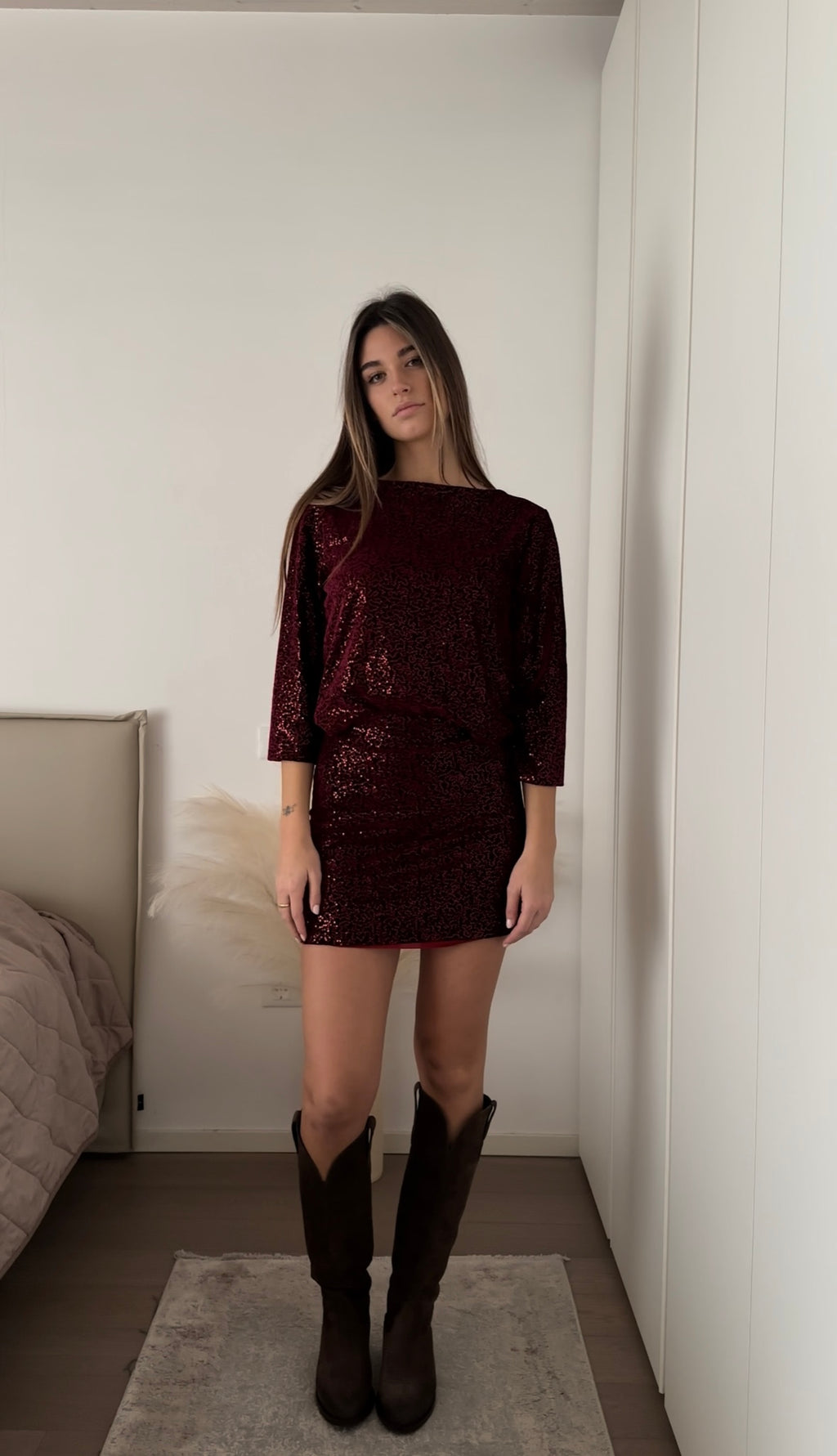 Completo Velluto Rosso