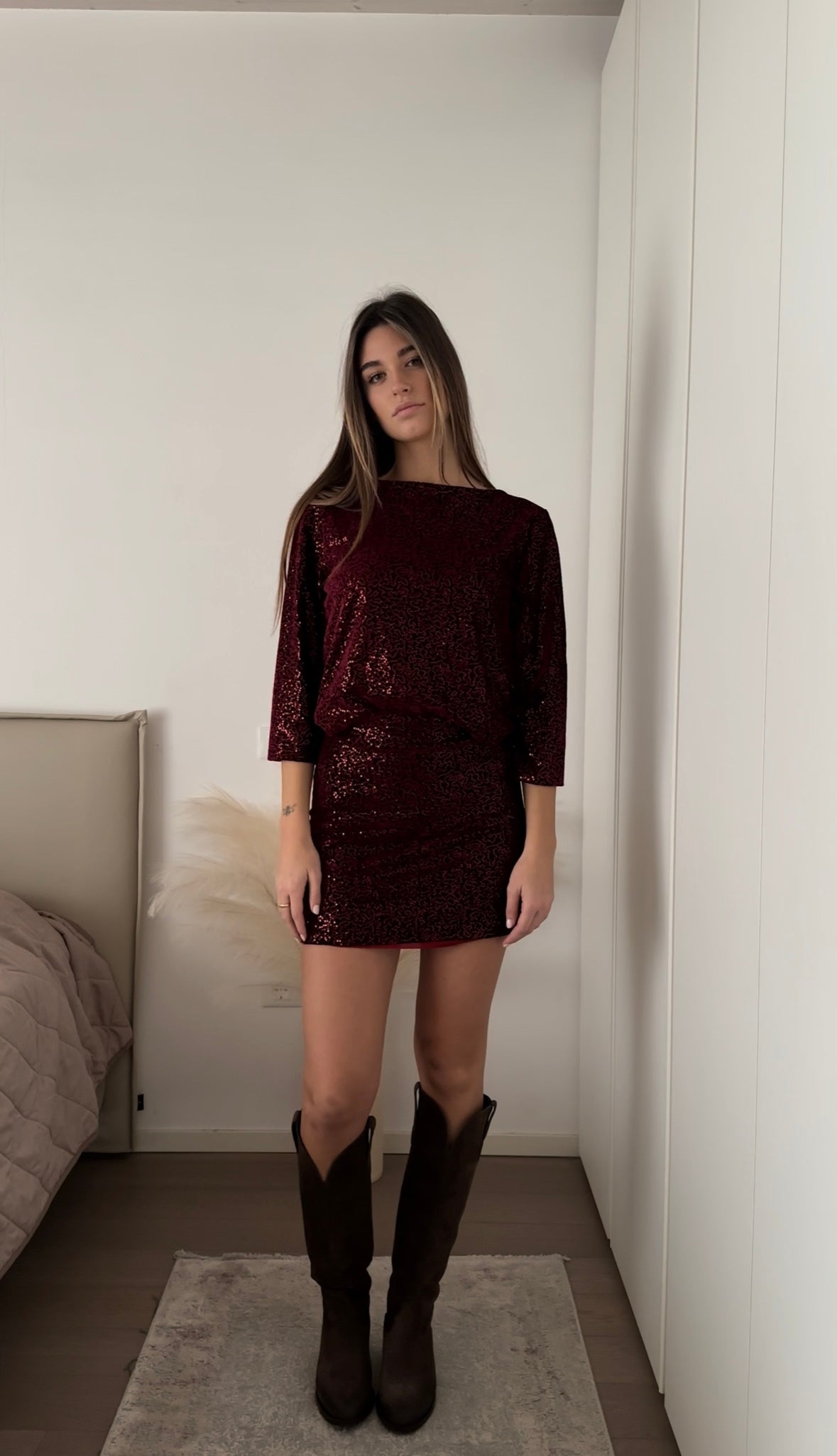 Completo Velluto Rosso