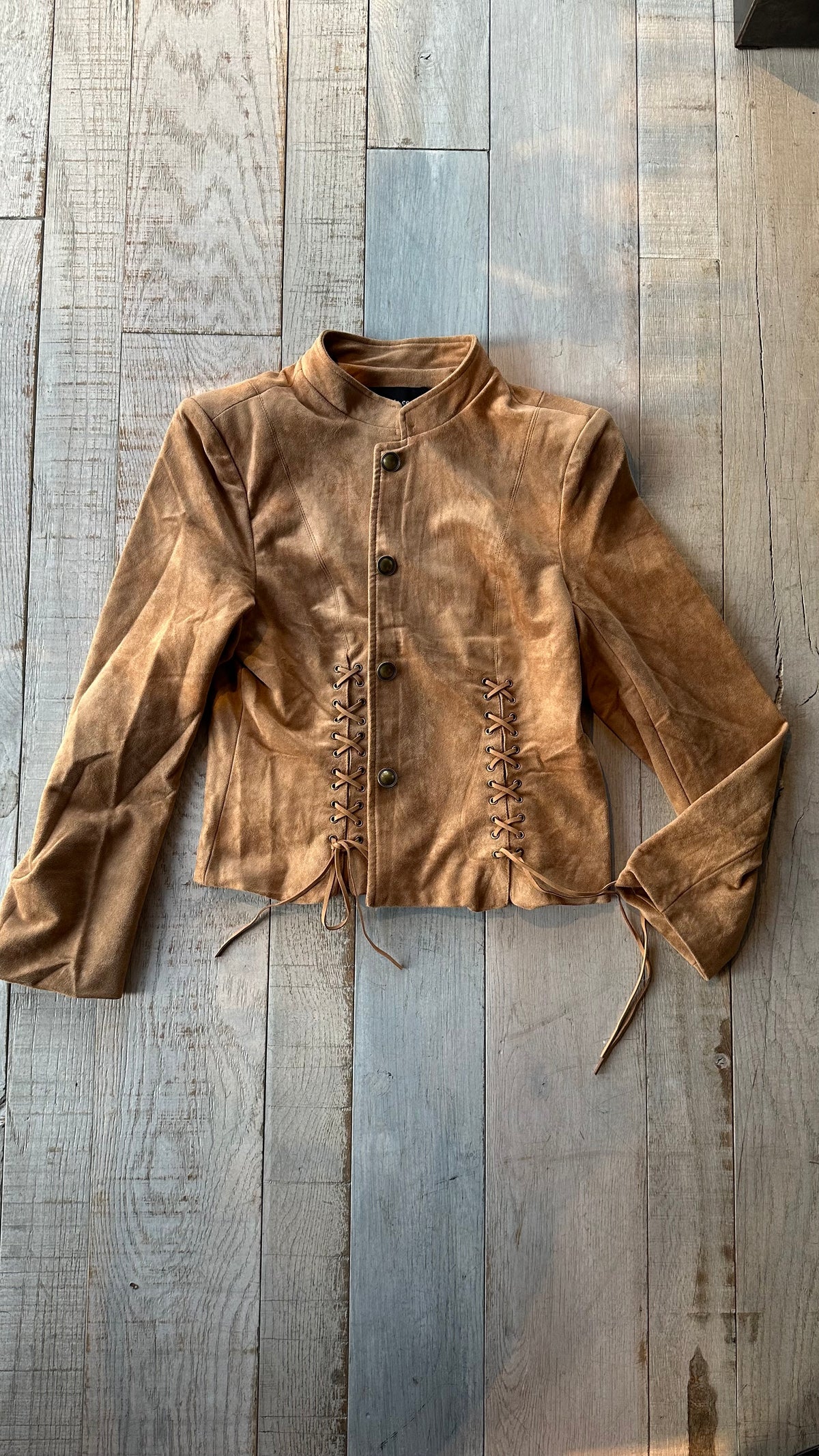 Giacca in Suede Scamosciata « Sienne »