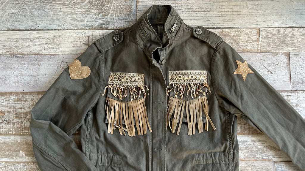 Giacca militare “Heart”