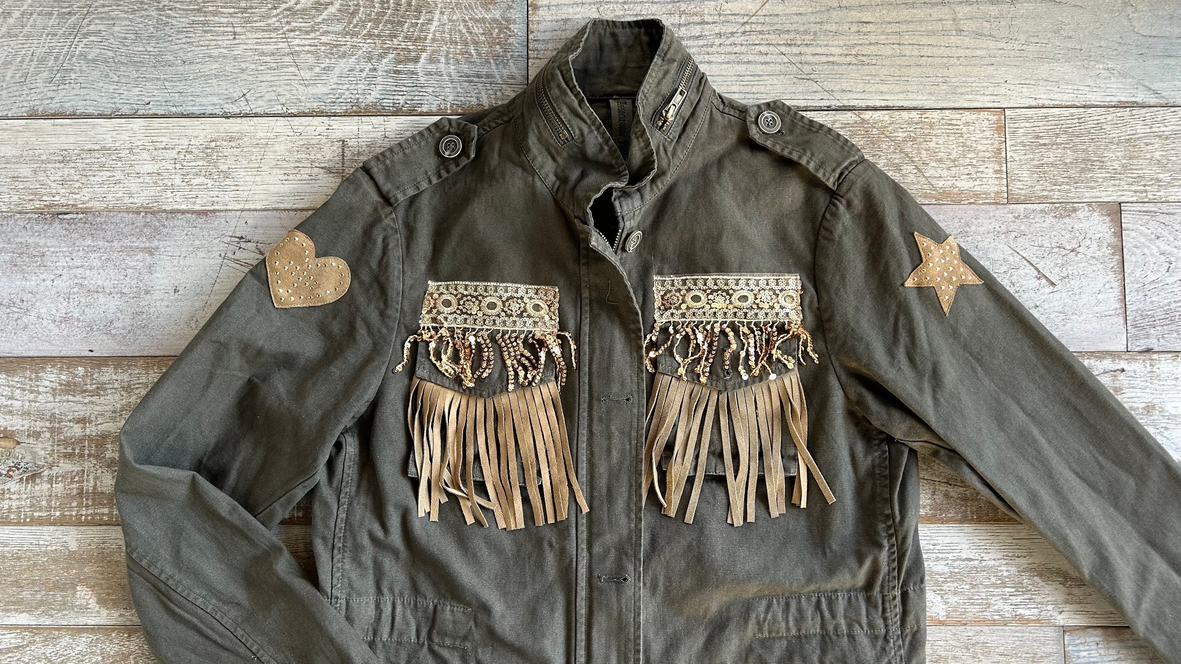 Giacca militare “Heart”