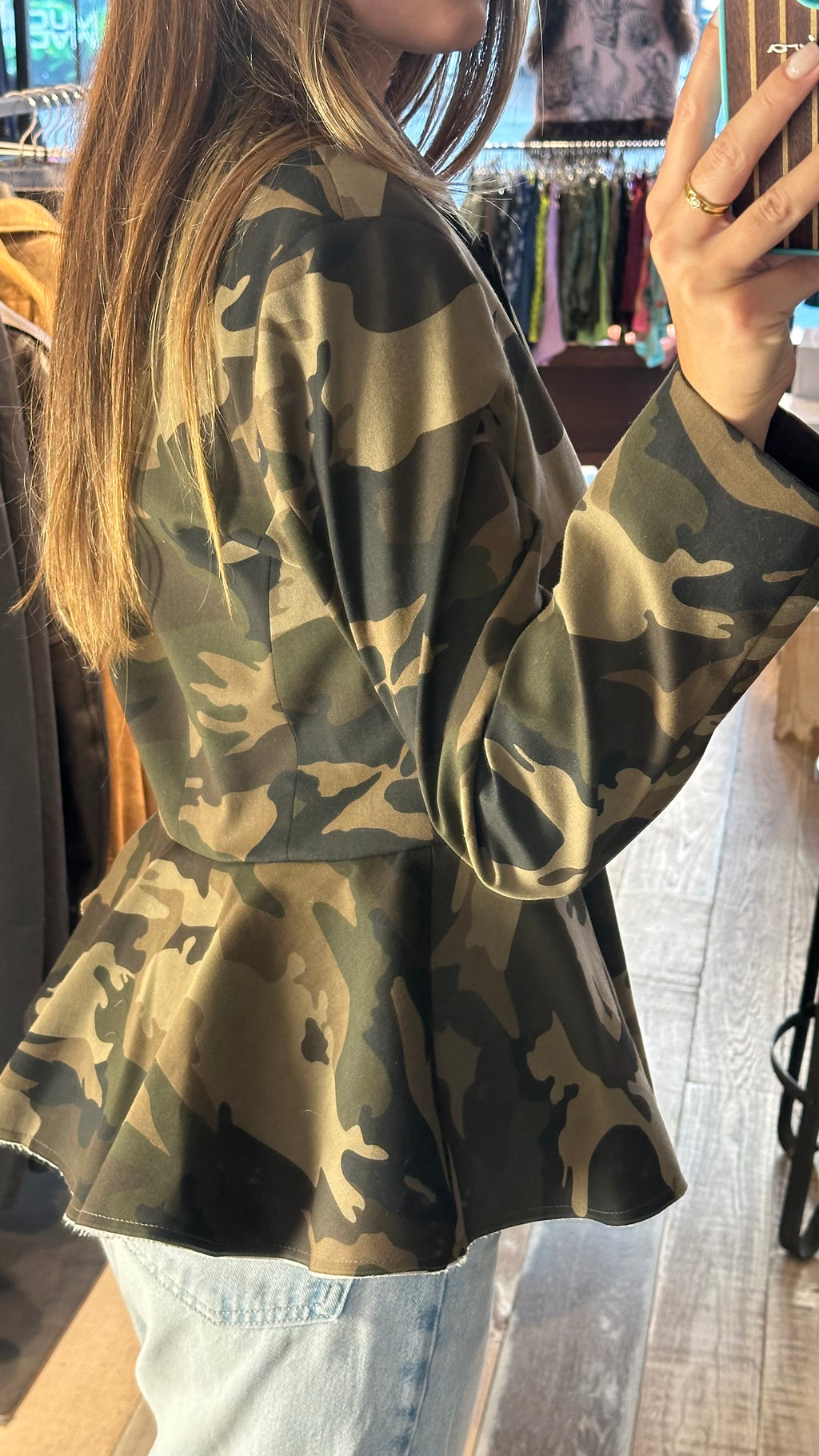 Blazer Mimetico con Fondo a Balza – Militia