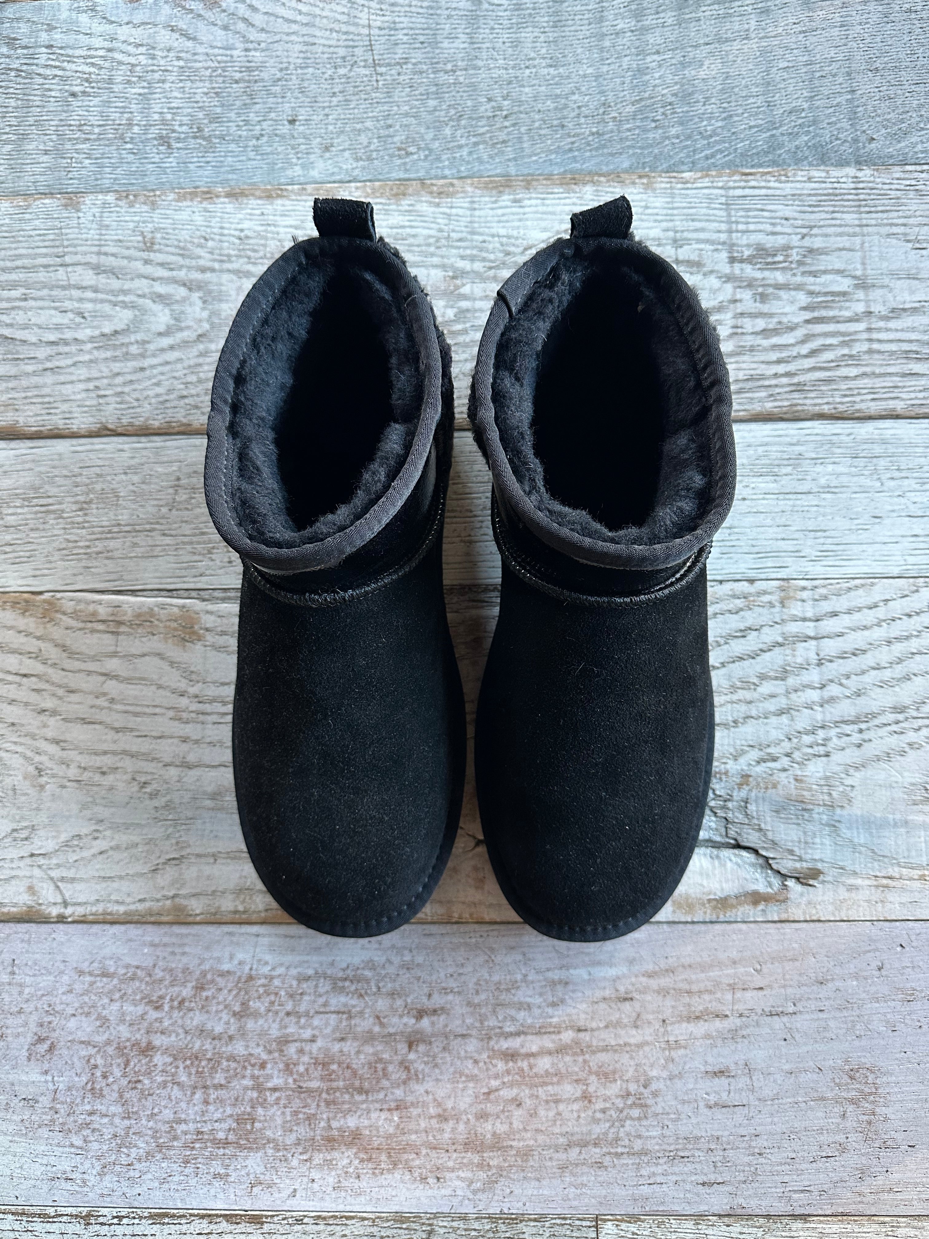 stivaletto scamosciato glitter