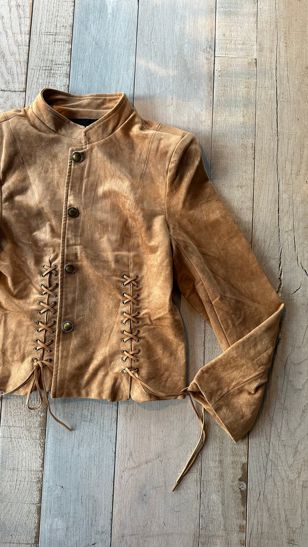 Giacca in Suede Scamosciata « Sienne »
