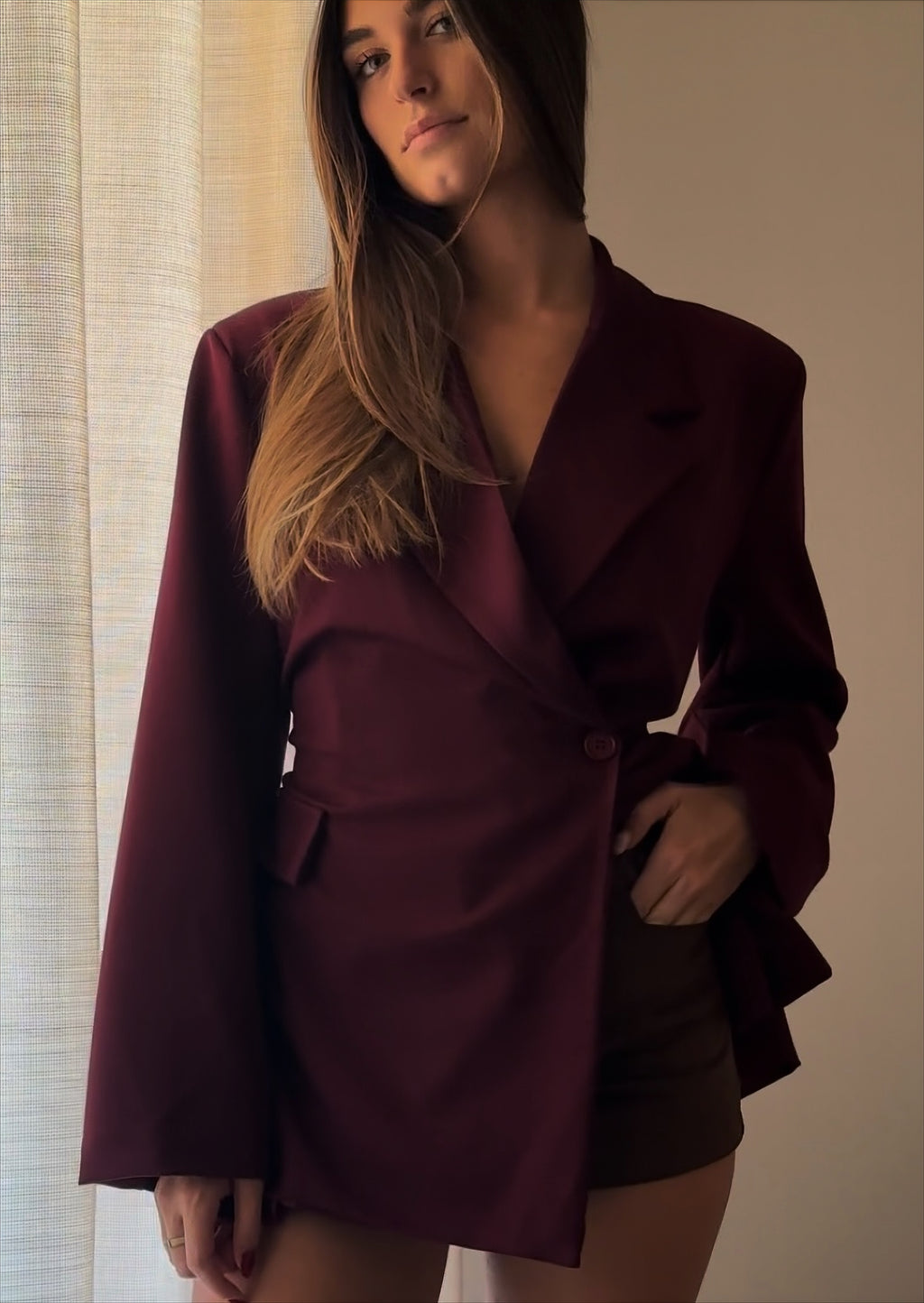 Giacca Blazer-Abito con cinturino