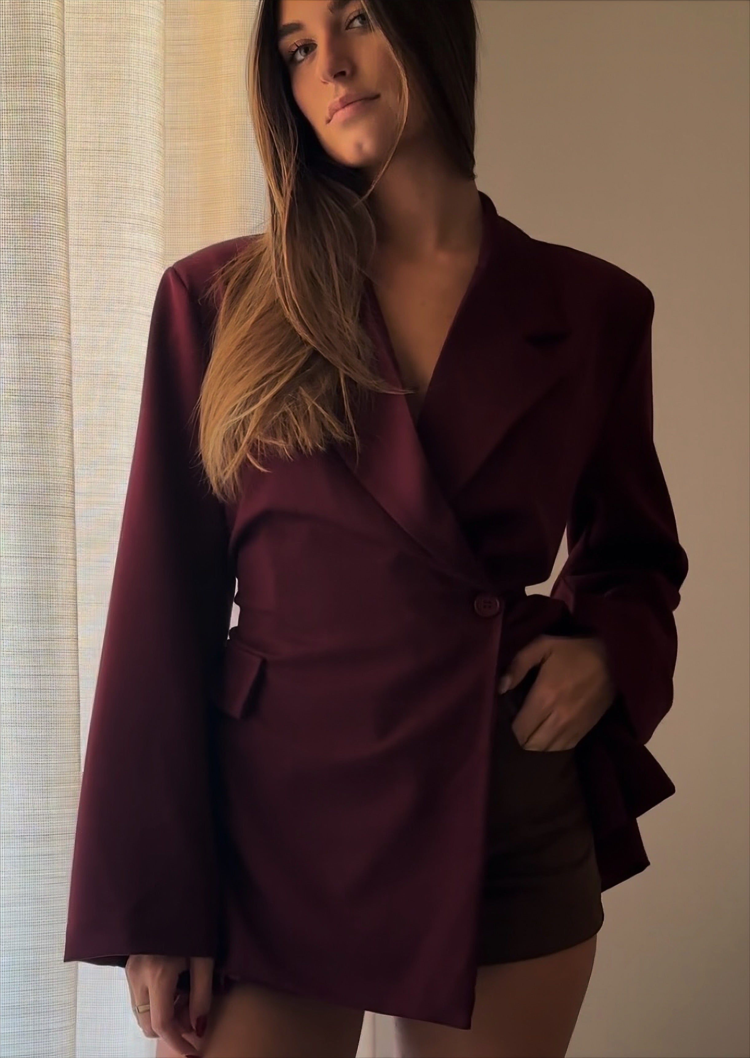 Giacca Blazer-Abito con cinturino