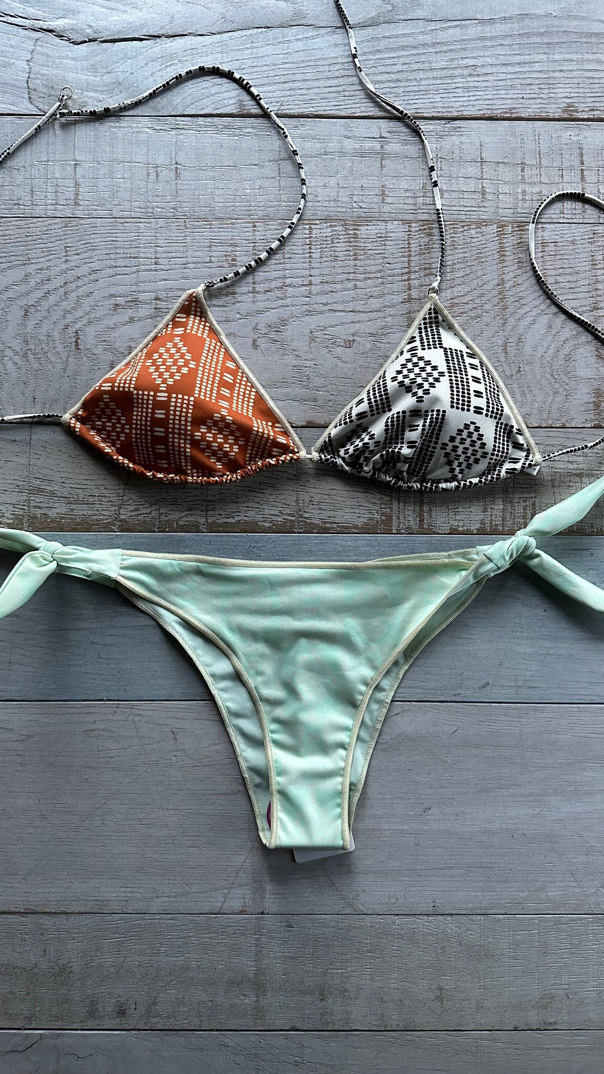 Triangolo in Lycra Azteco tricolor