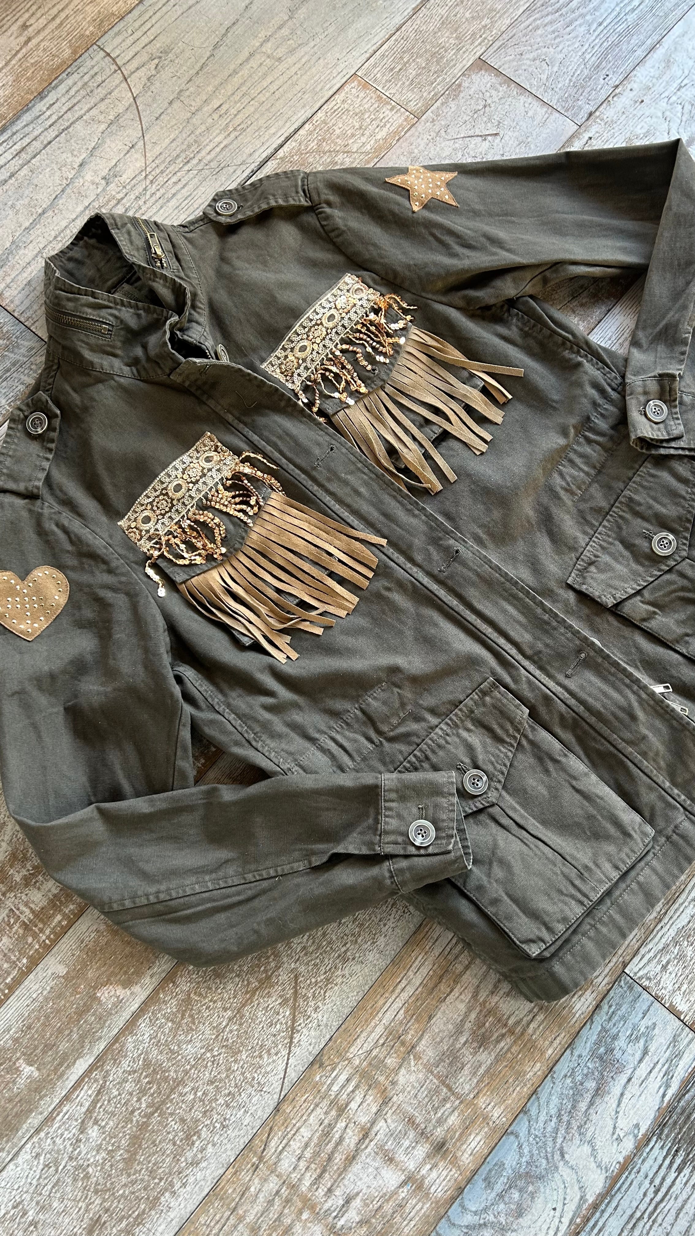 Giacca militare “Heart”