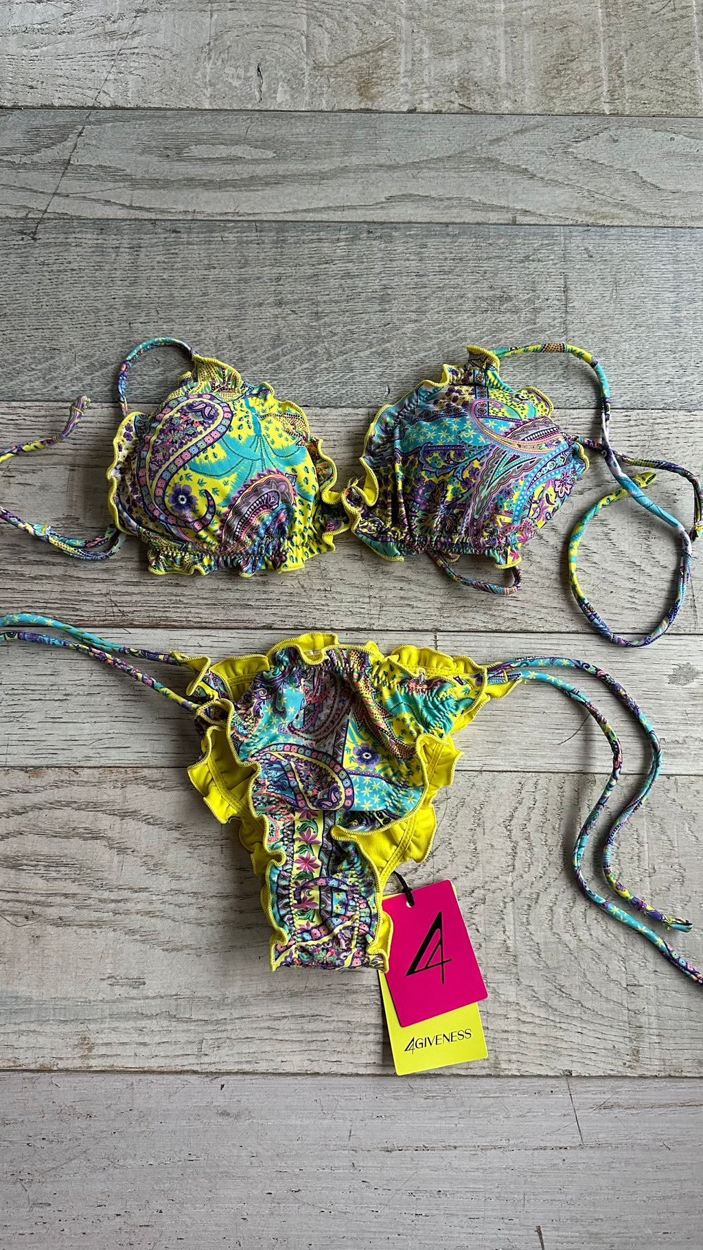 Triangolo Sbambolato Frou Frou Bandana