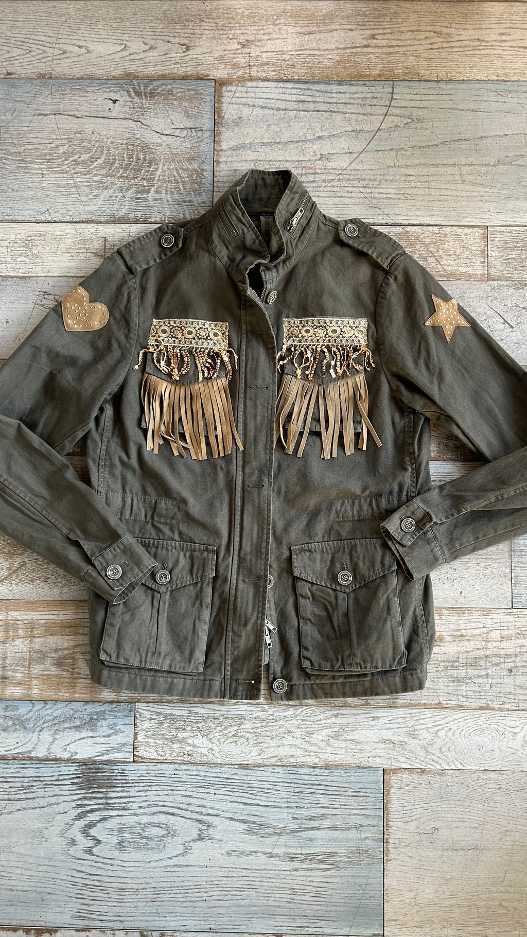 Giacca militare “Heart”