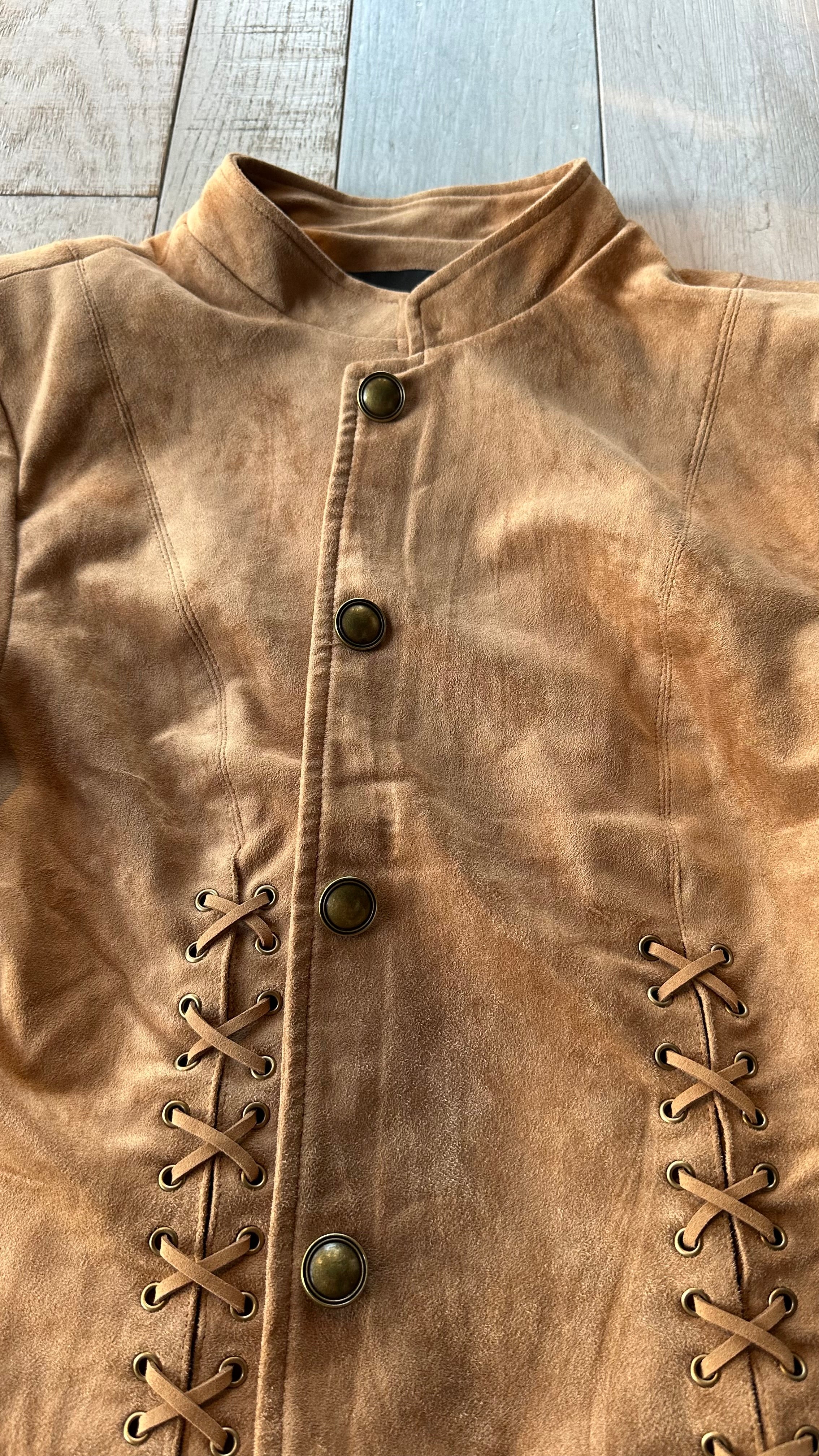 Giacca in Suede Scamosciata « Sienne »