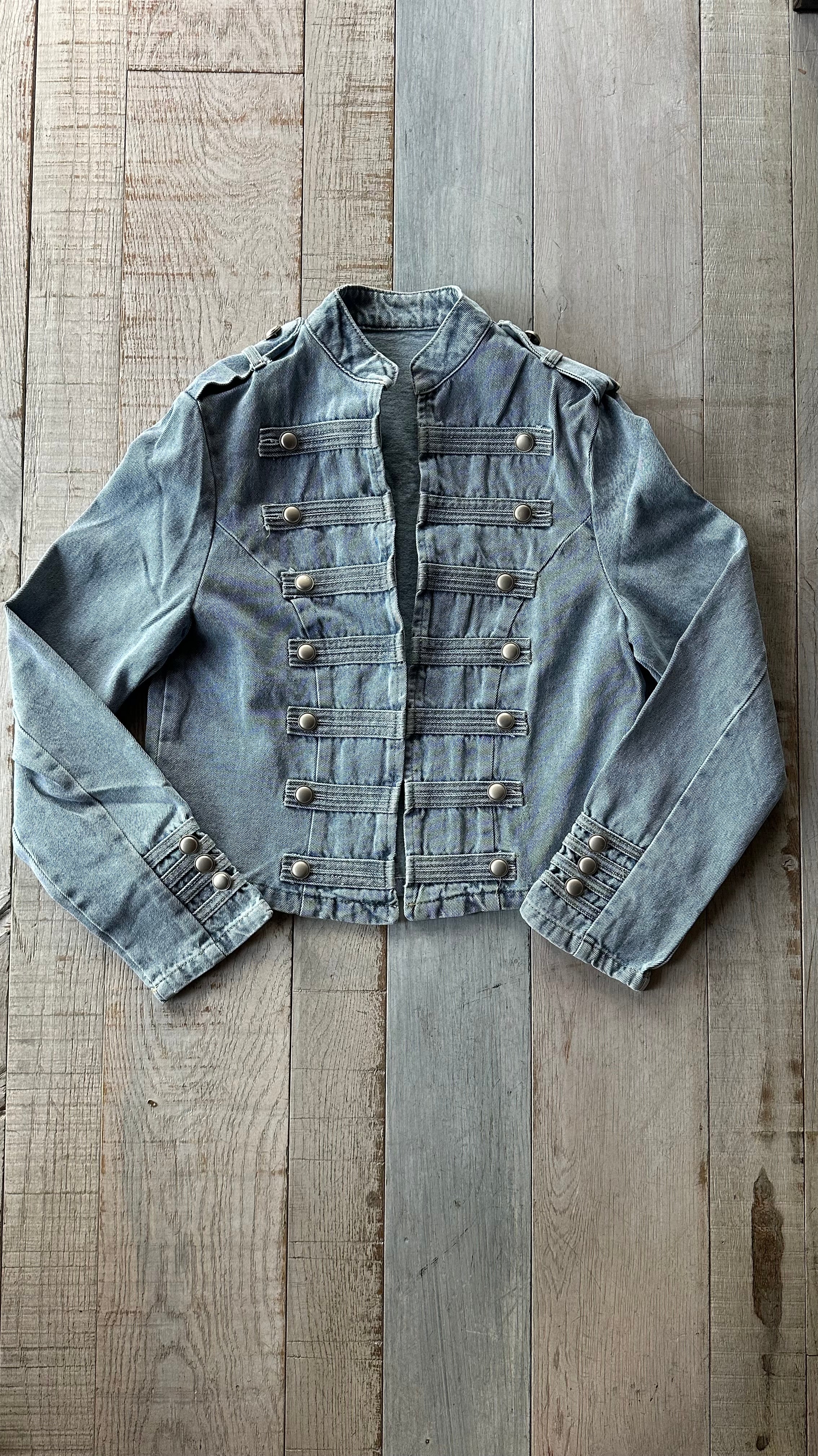 Giacca In Jeans Denim « Cavalier »