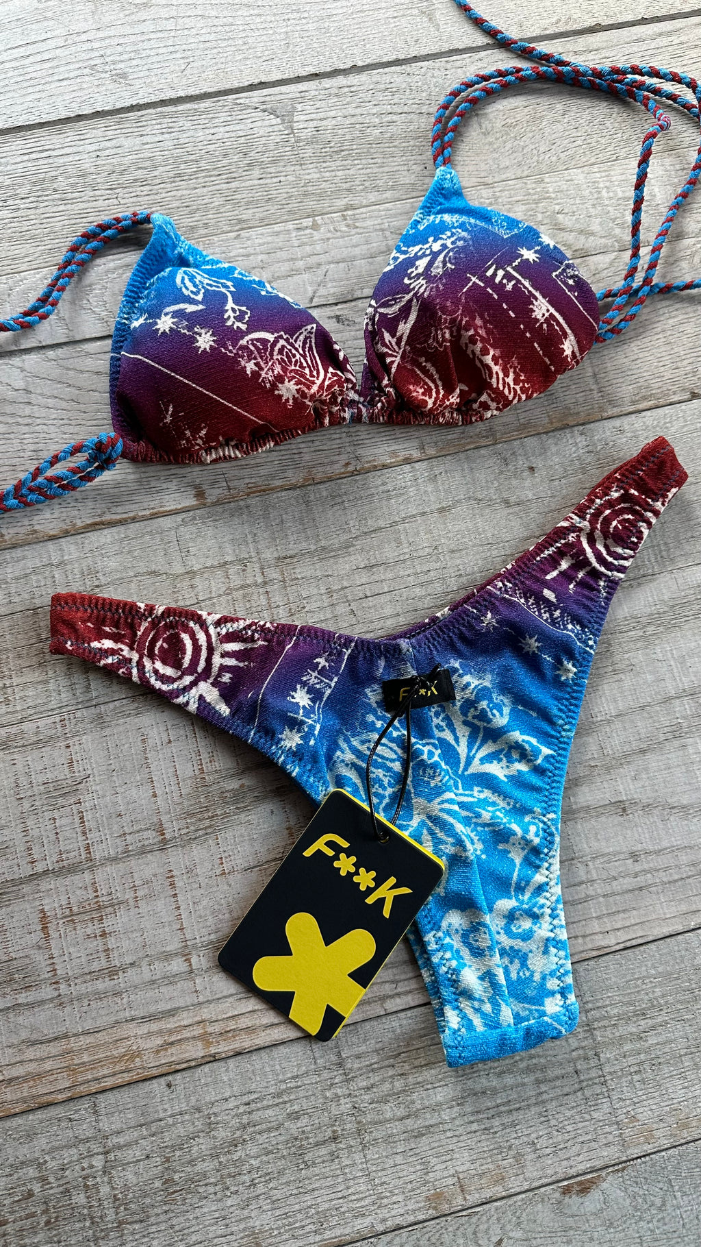 Triangolo Bandana Blu e Rosso