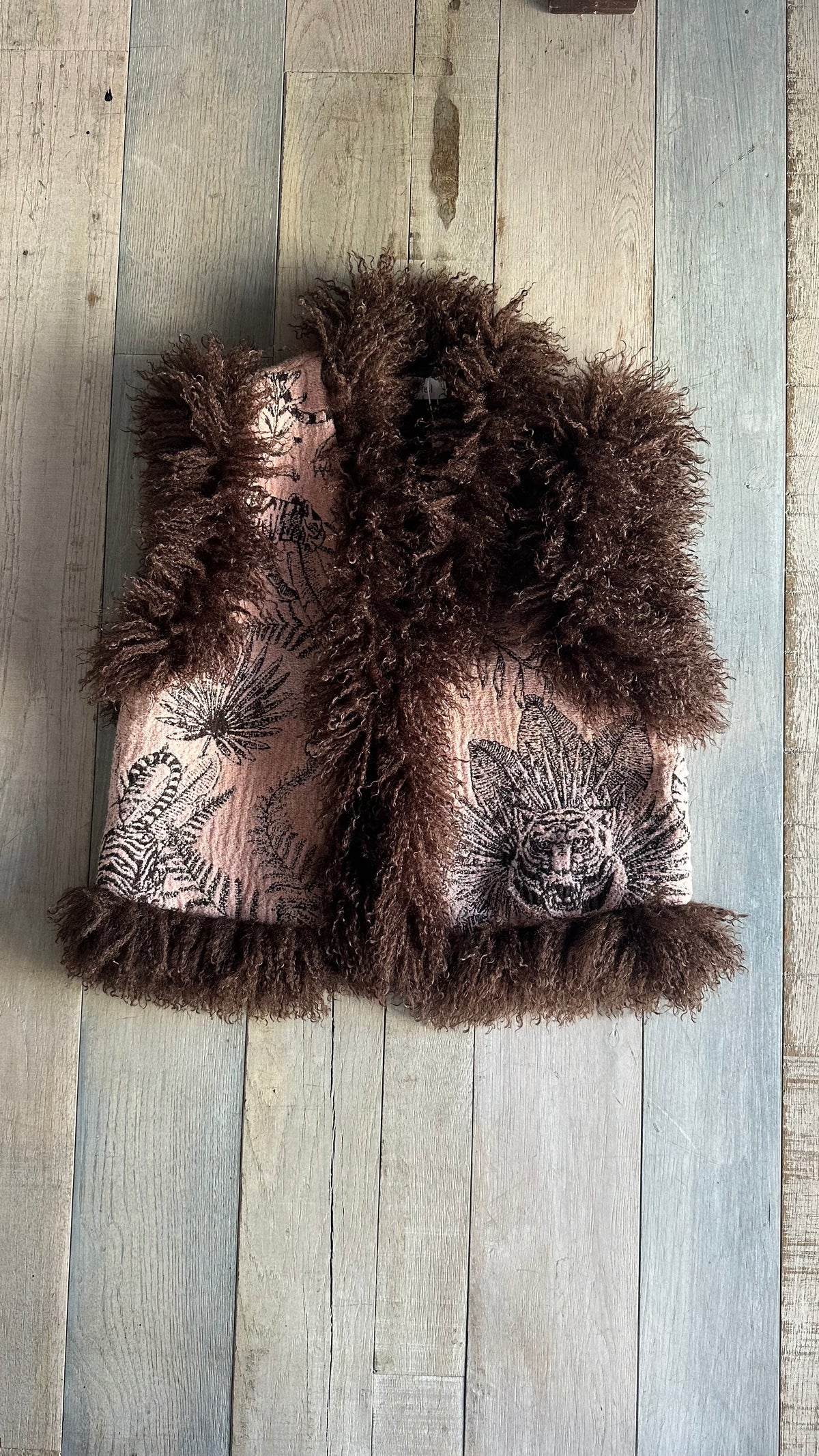 Gilet Pink Tiger Mongolia