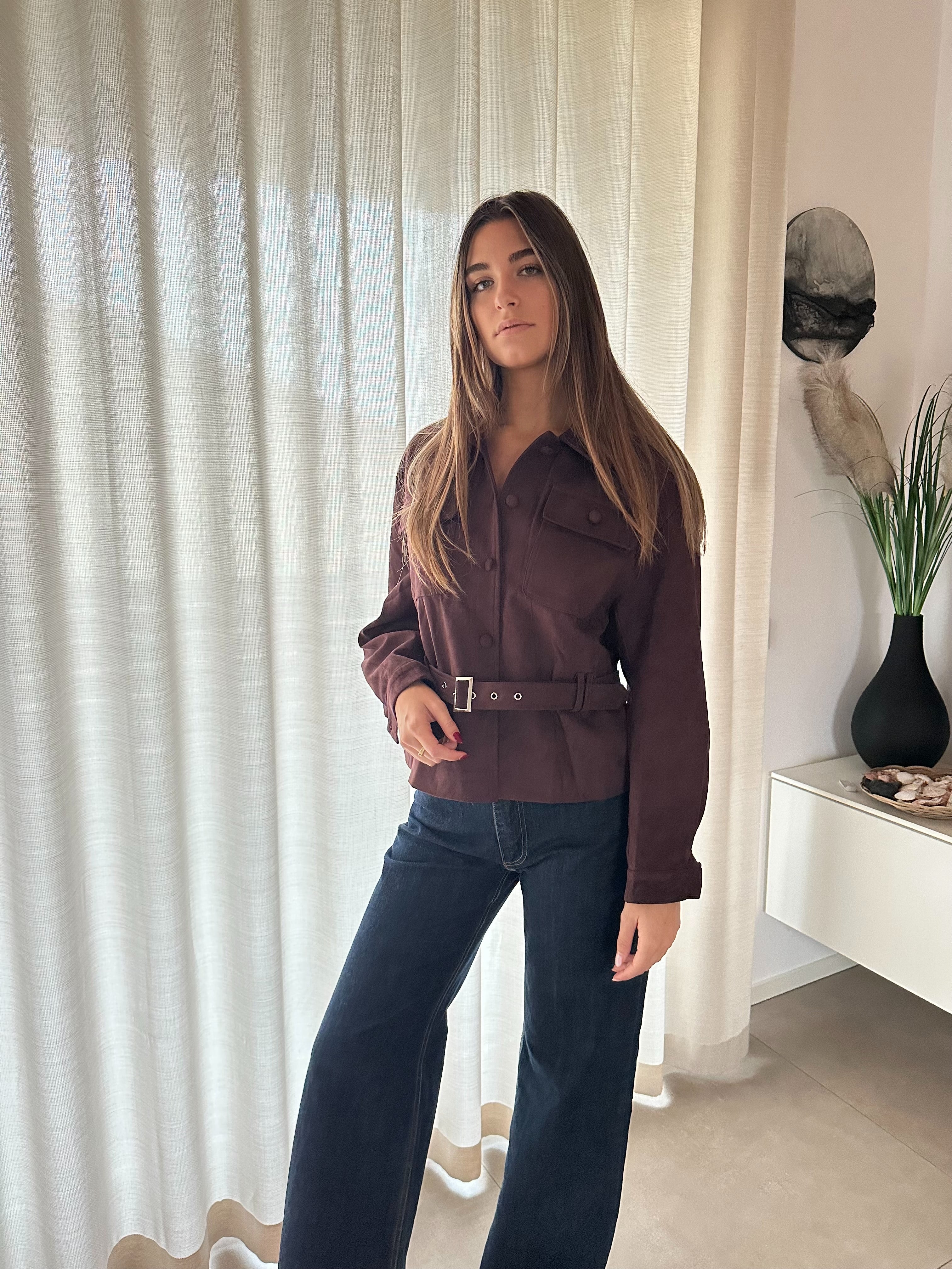 Giacca camoscio Vinaccia