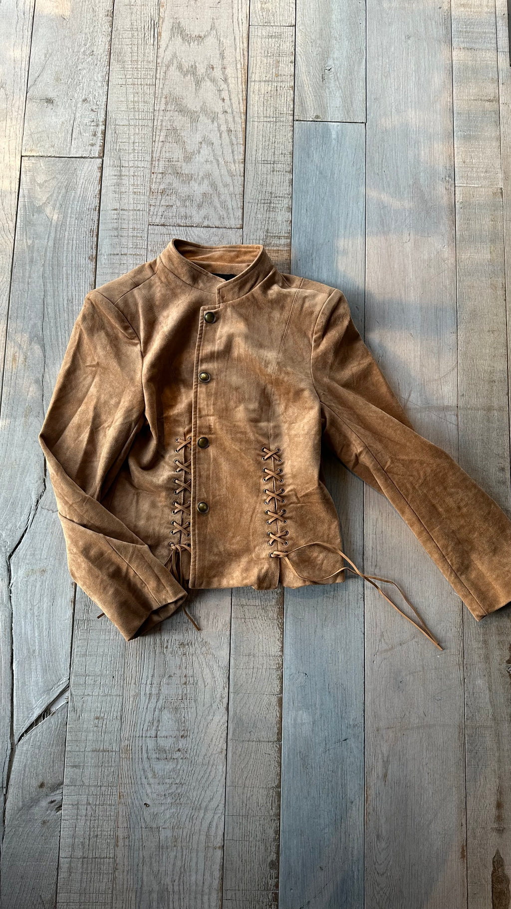 Giacca in Suede Scamosciata « Sienne »