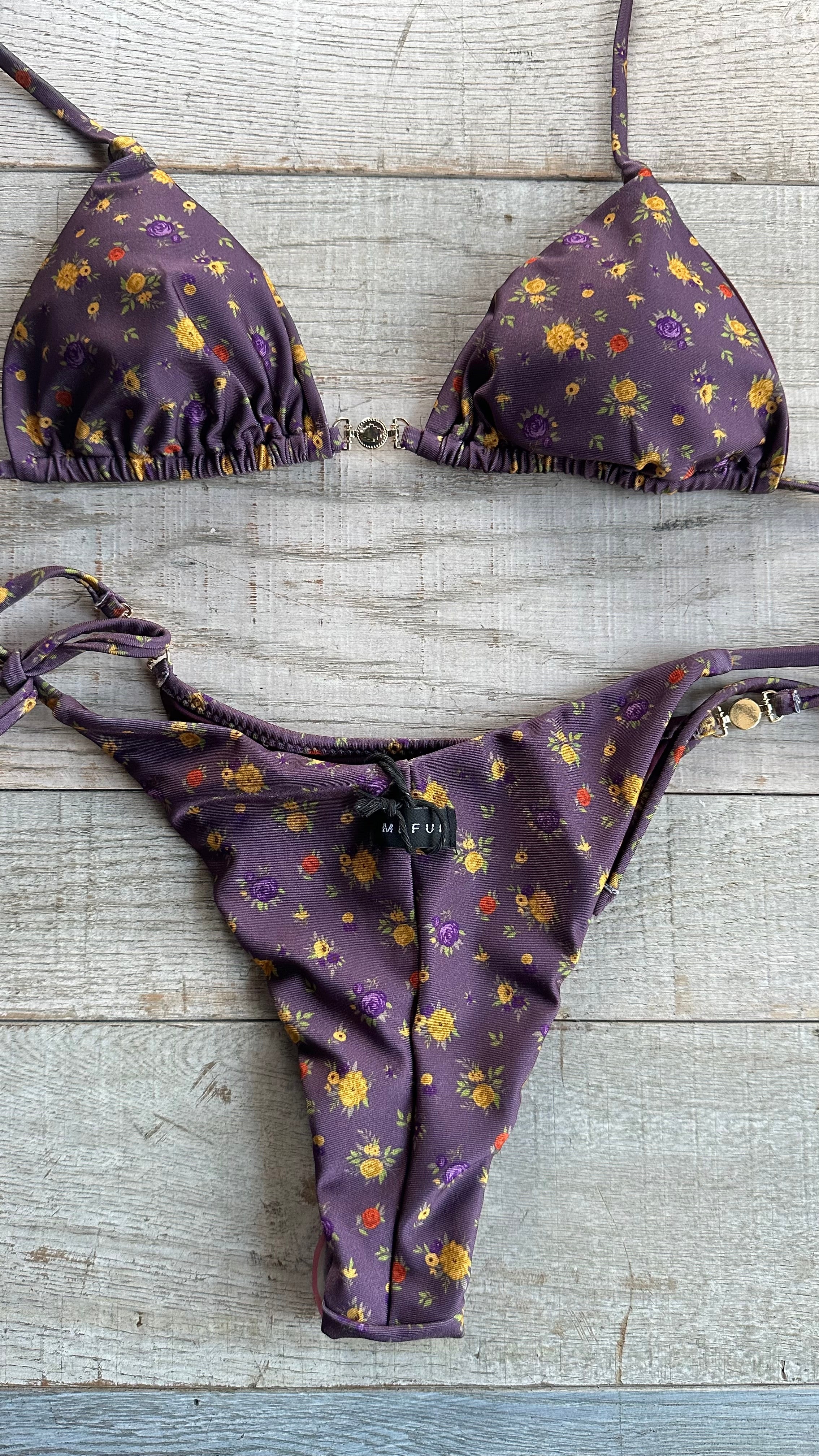 Triangolo Fiori Viola