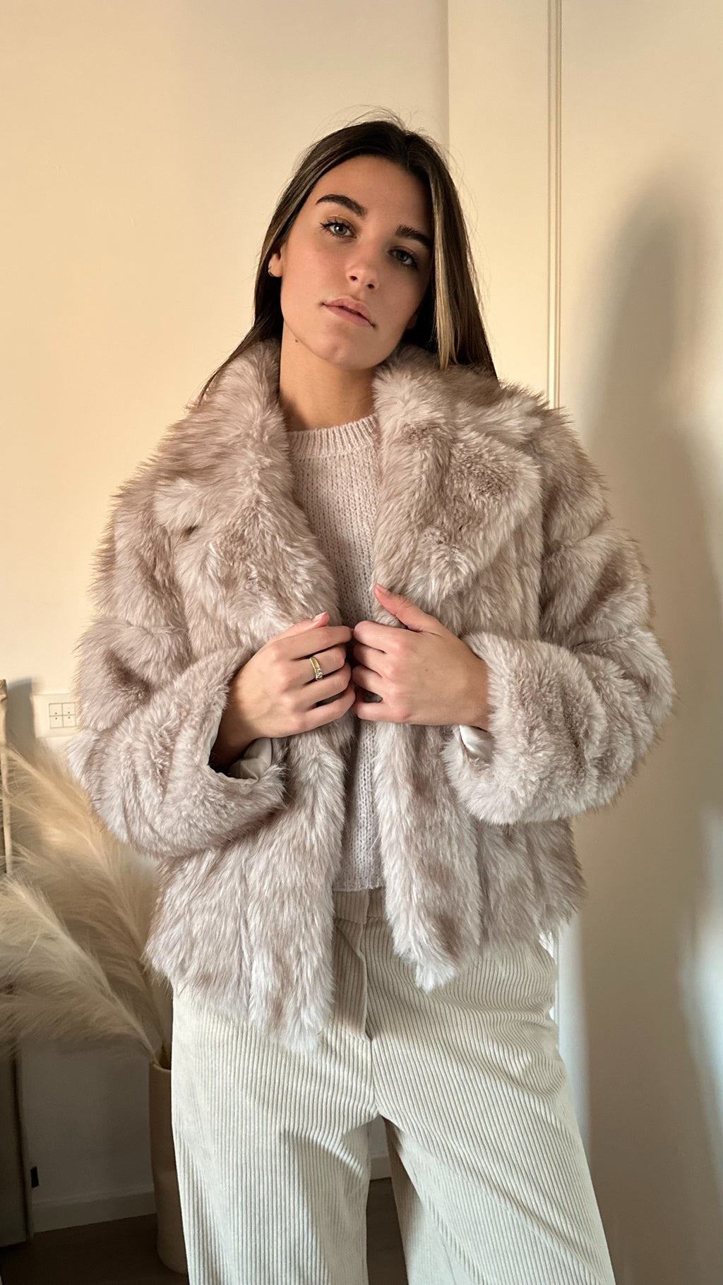 Eco pelliccia Volpe Beije