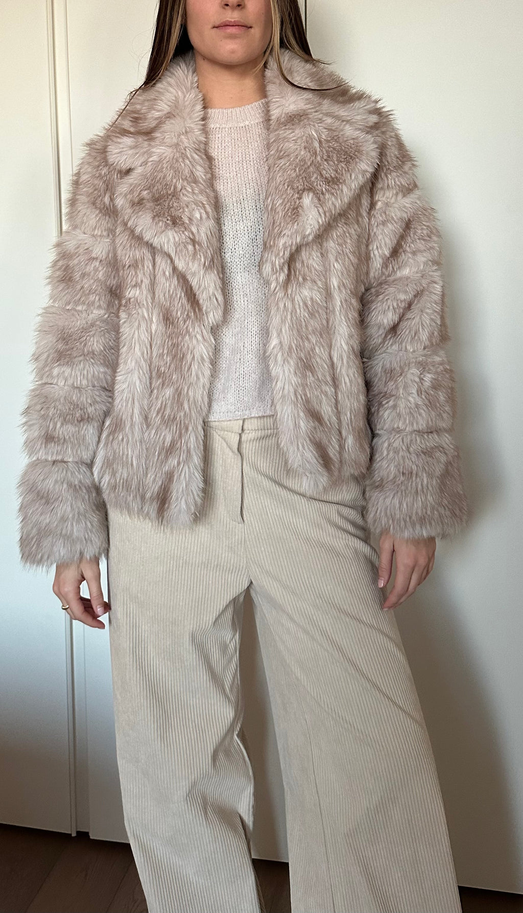 Eco pelliccia Volpe Beije