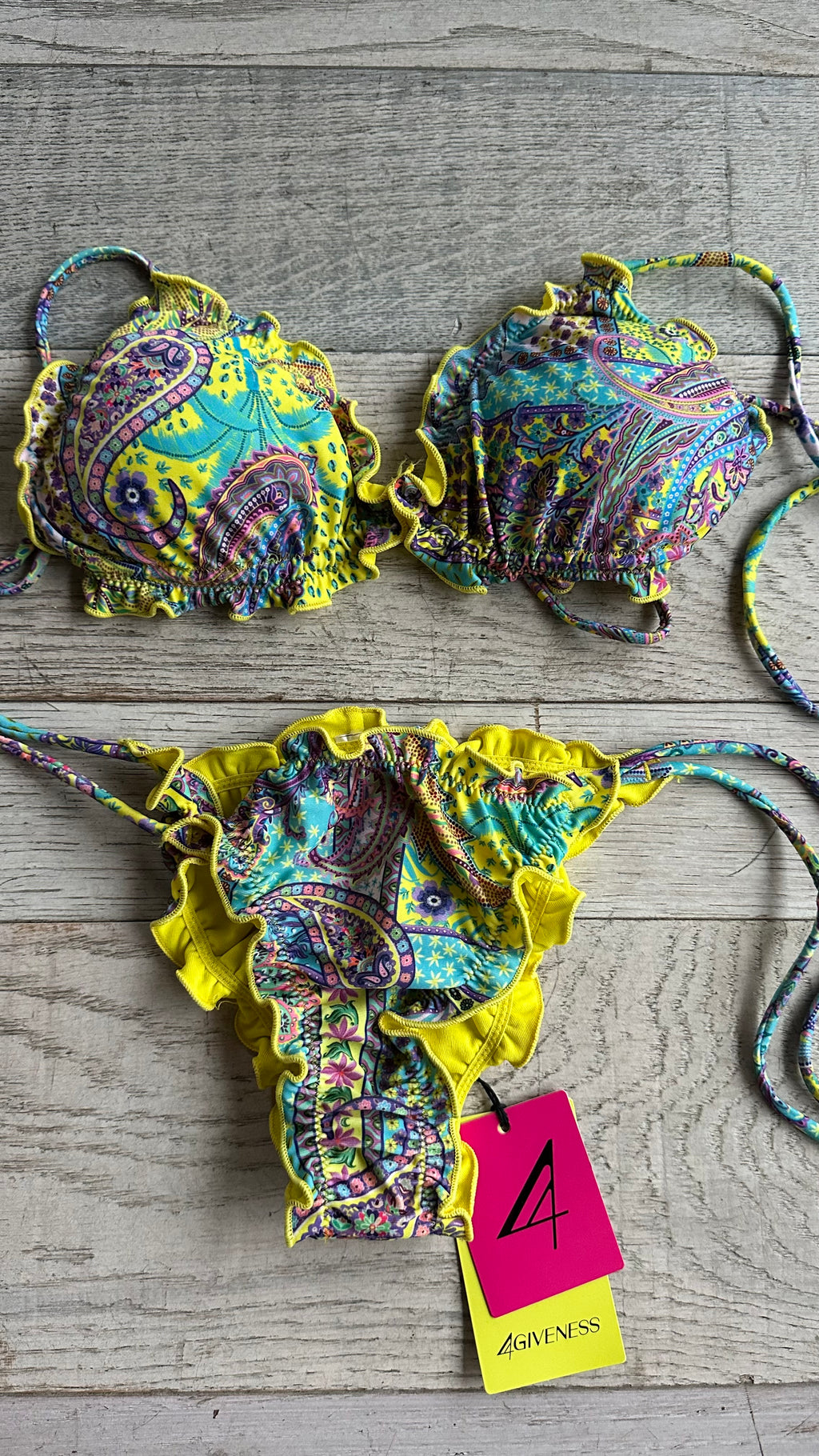 Triangolo Sbambolato Frou Frou Bandana