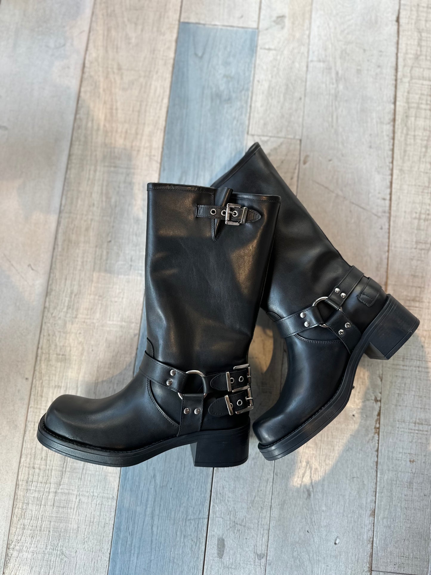 Bikers neri una fibbia