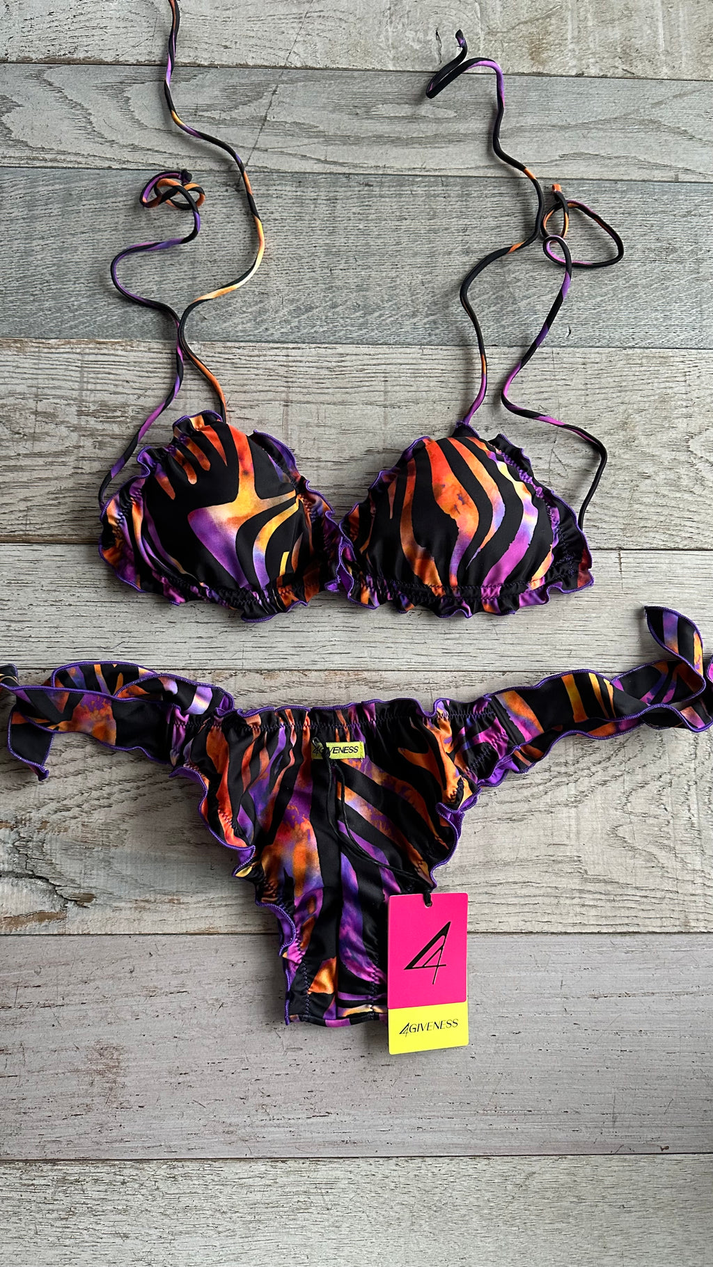 Triangolo Sbambolato Frou frou Mary Hypnotic