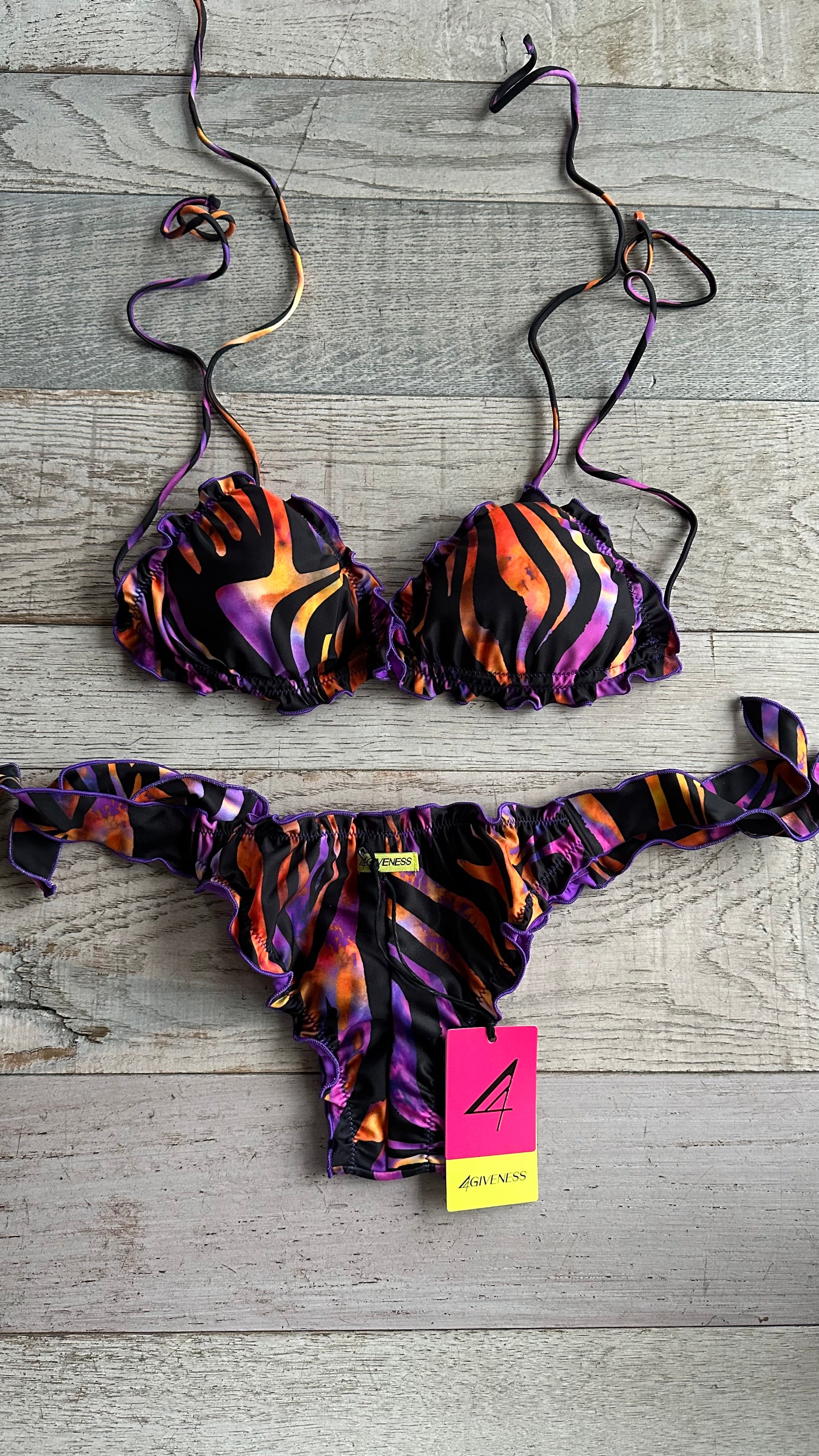 Triangolo Sbambolato Frou frou Mary Hypnotic