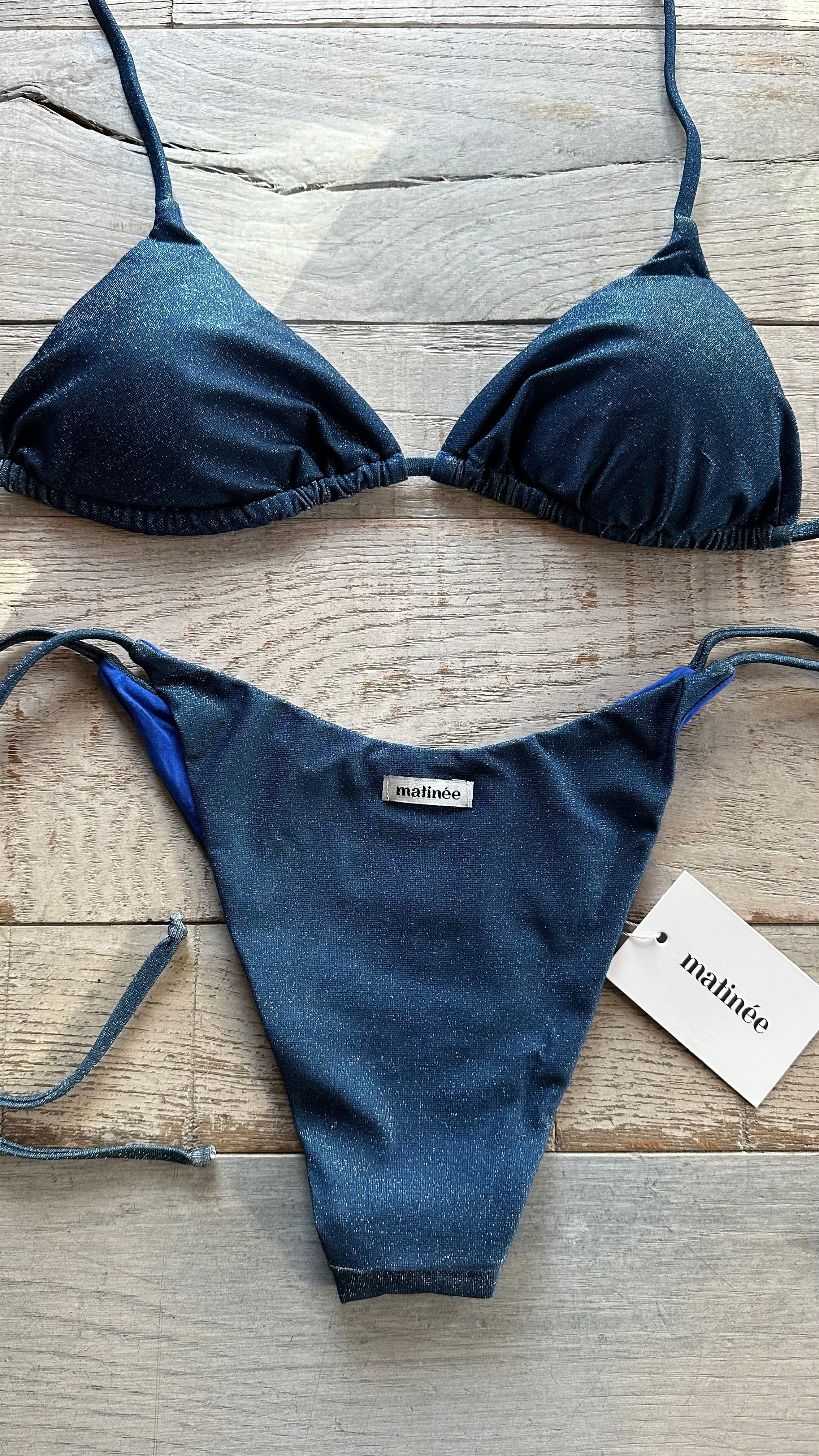 Triangolo Lurex Ottanio