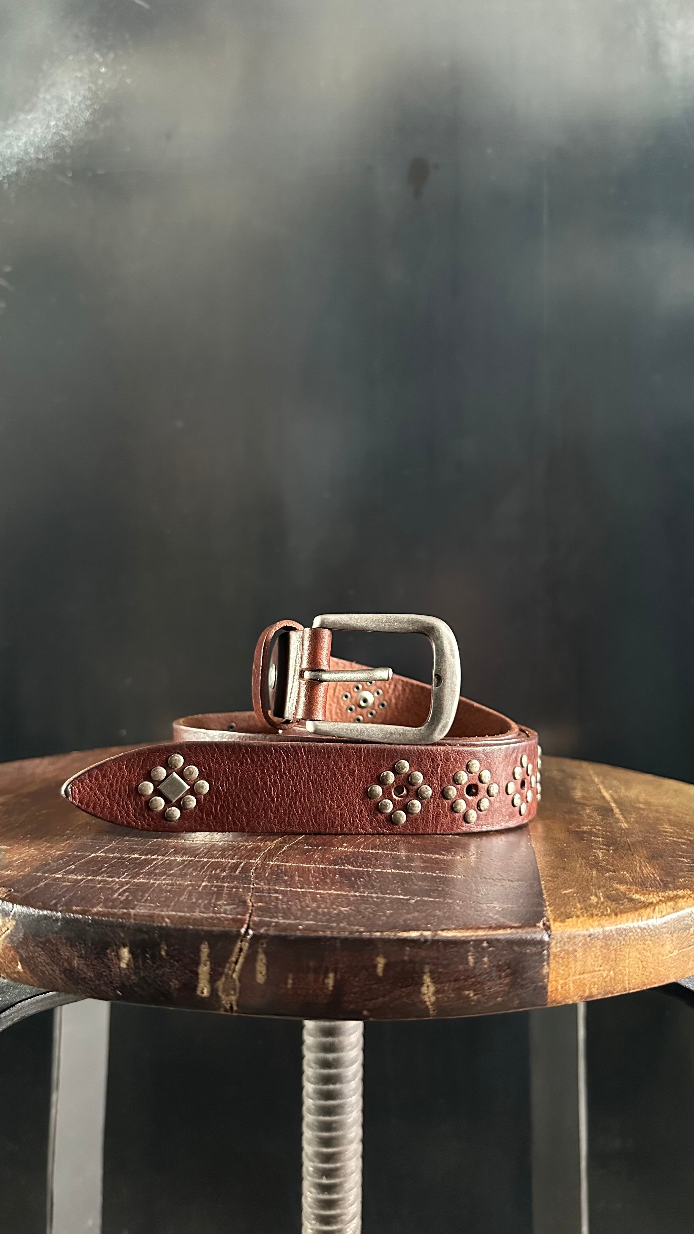 Rust Bloom Belt - Cognac