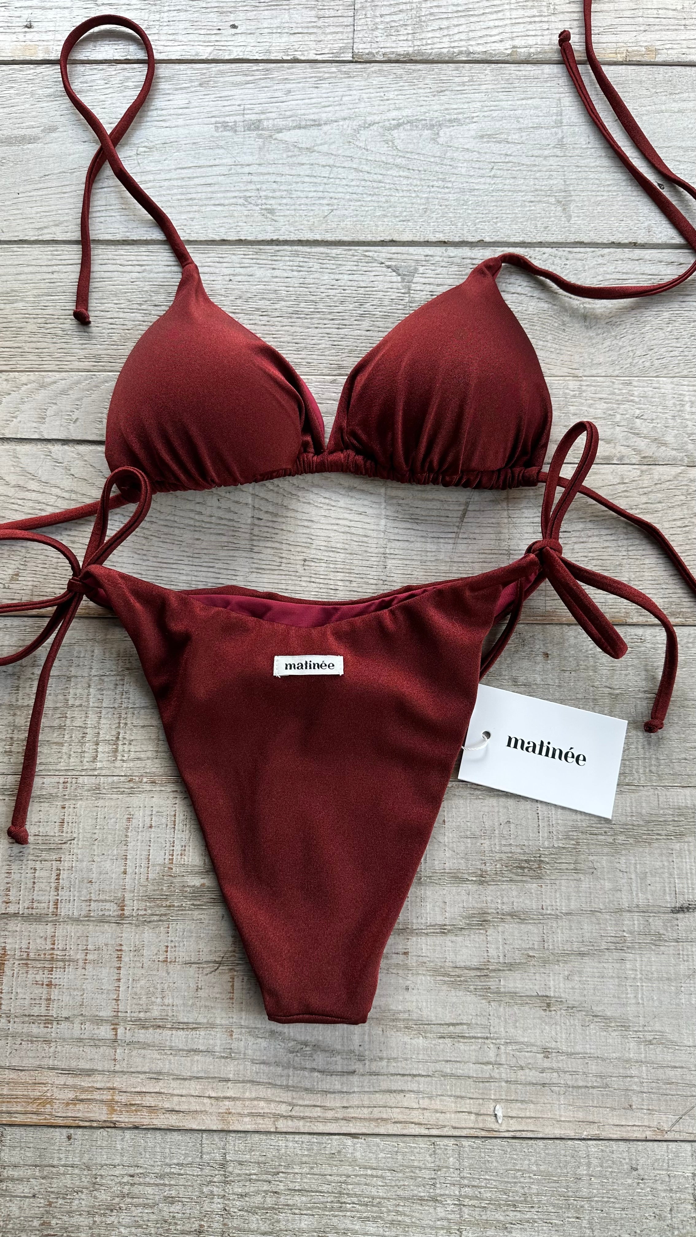 Triangolo Kate Rosso Vino