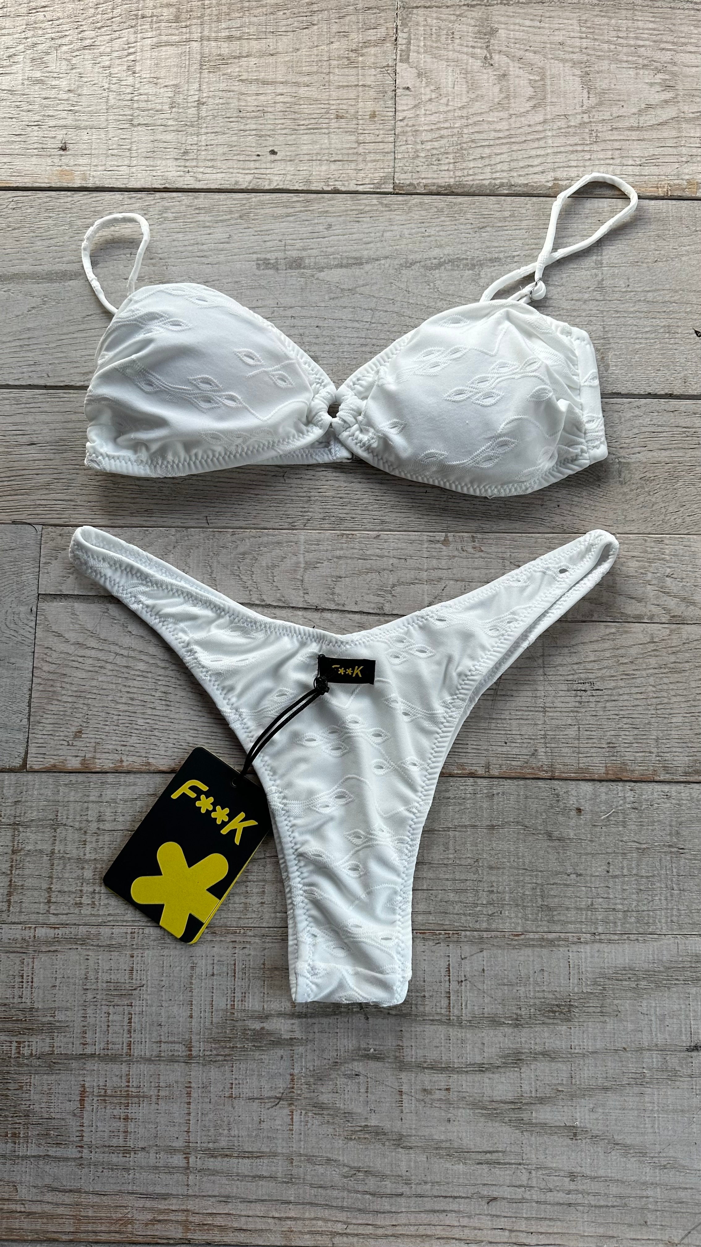 Bikini Top Sangallo Bianco