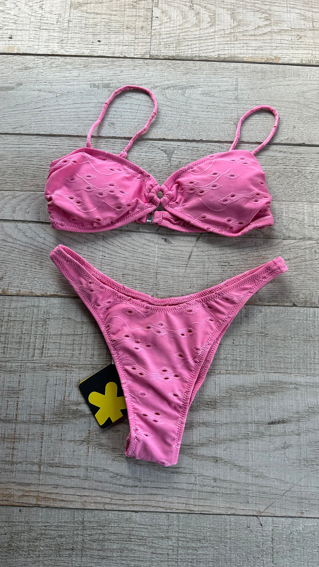 Bikini Top Sangallo Rosa