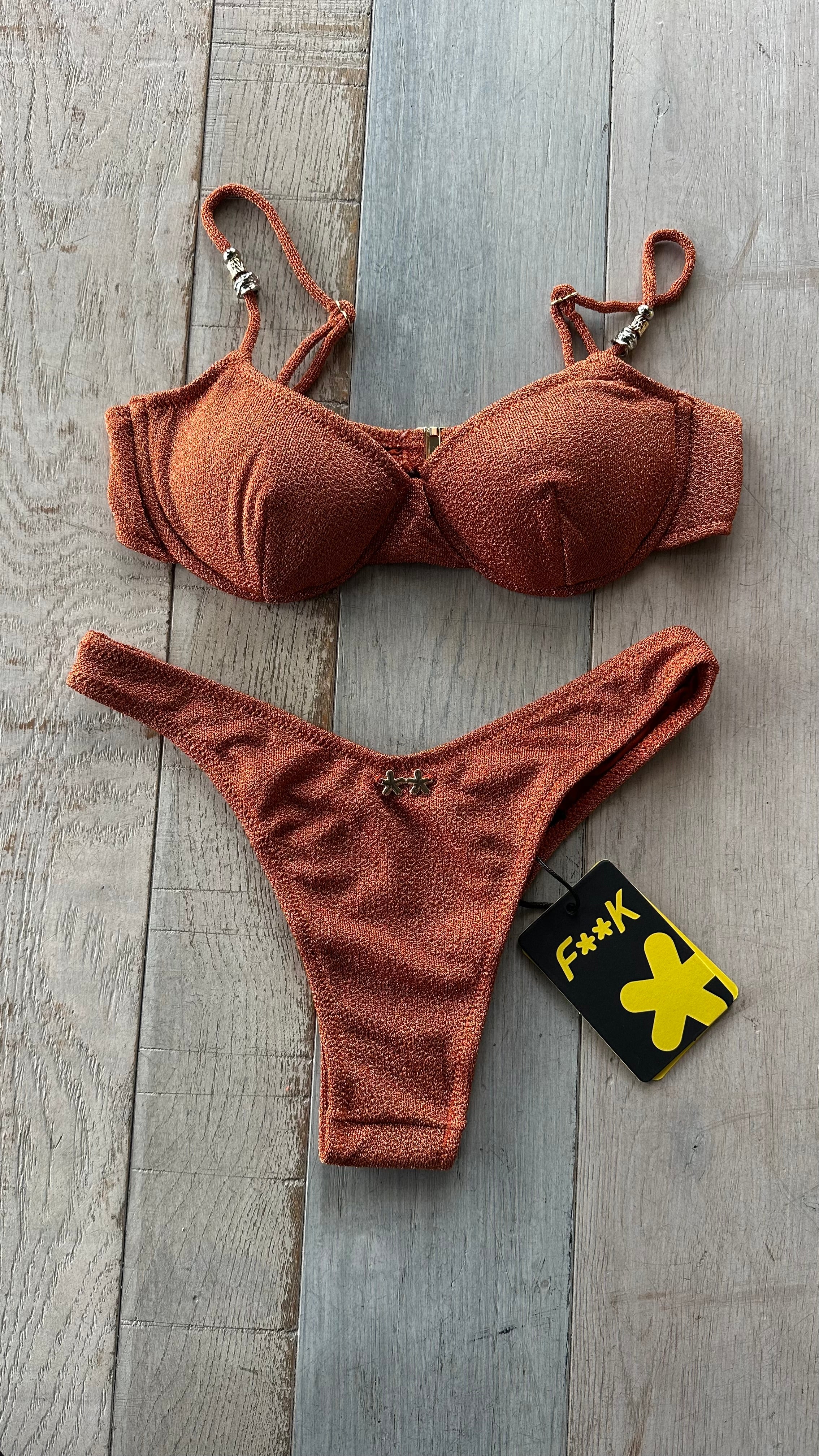 Balconcino in Lurex Arancio