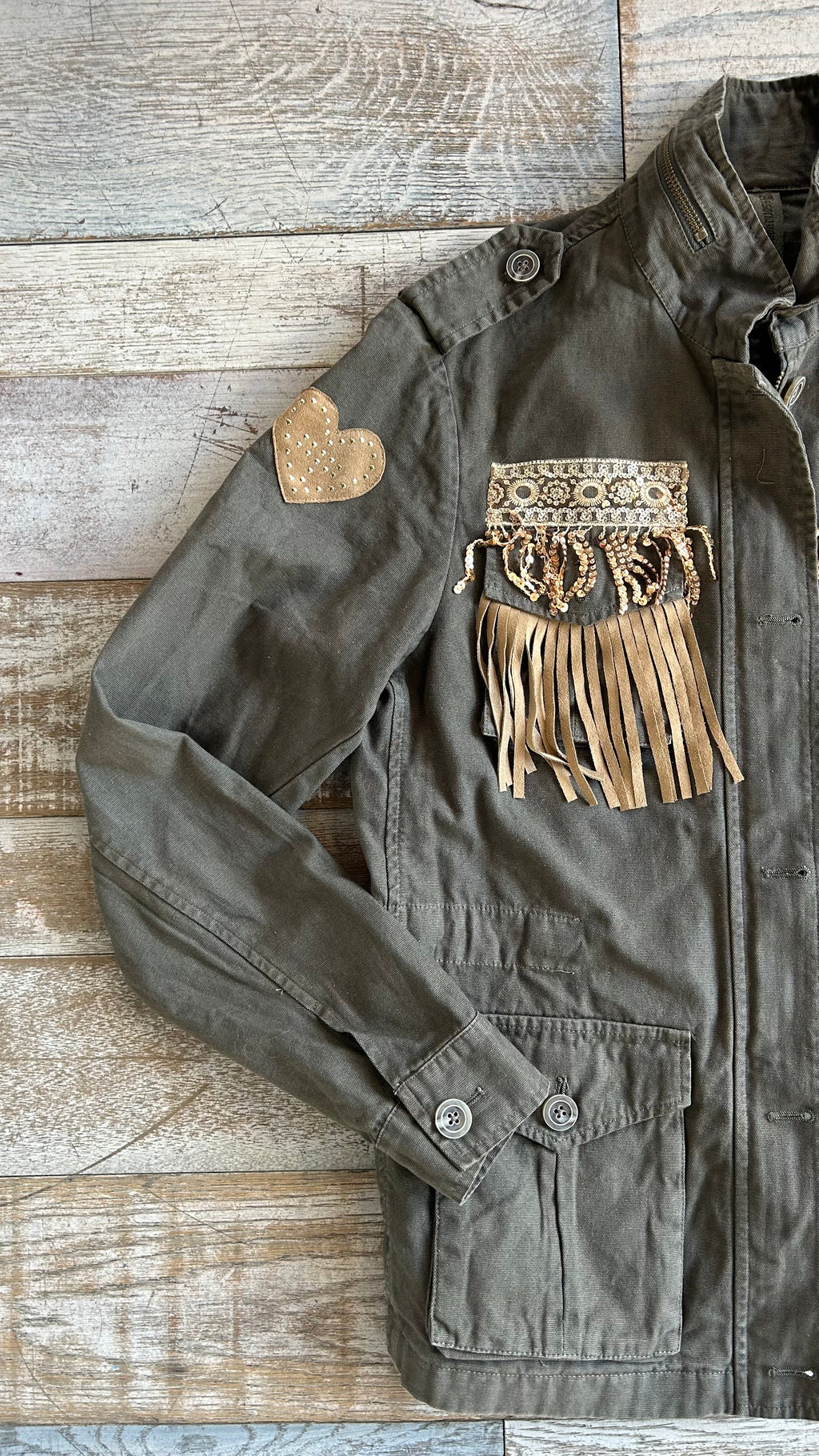 Giacca militare “Heart”