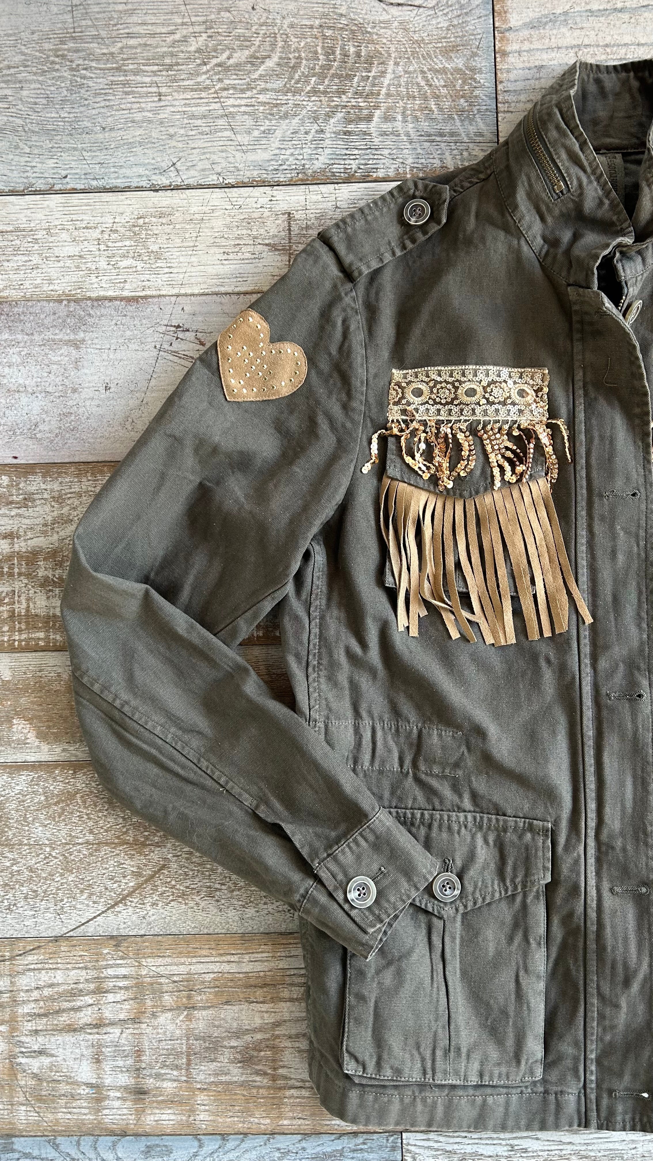 Giacca militare “Heart”