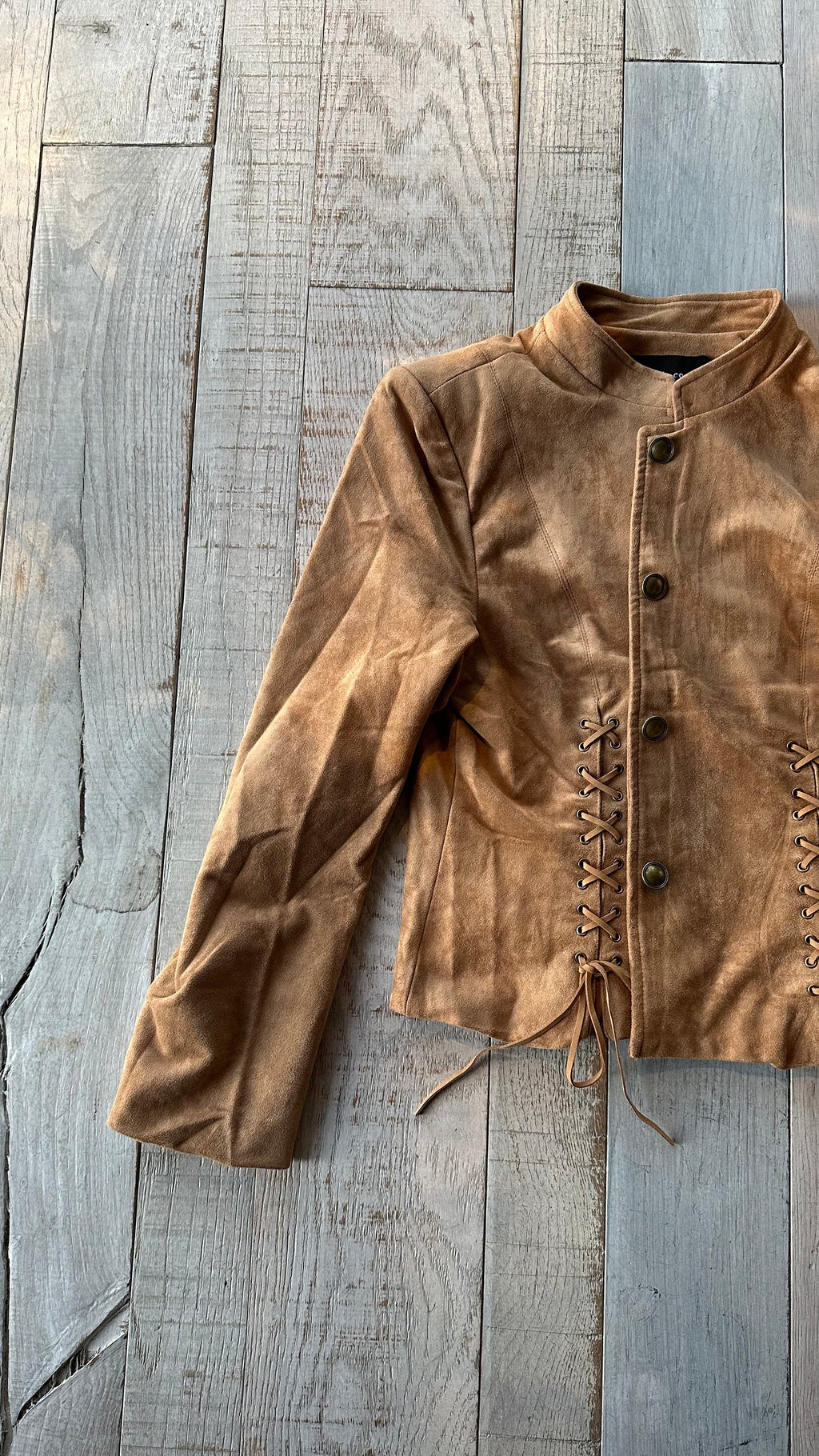 Giacca in Suede Scamosciata « Sienne »