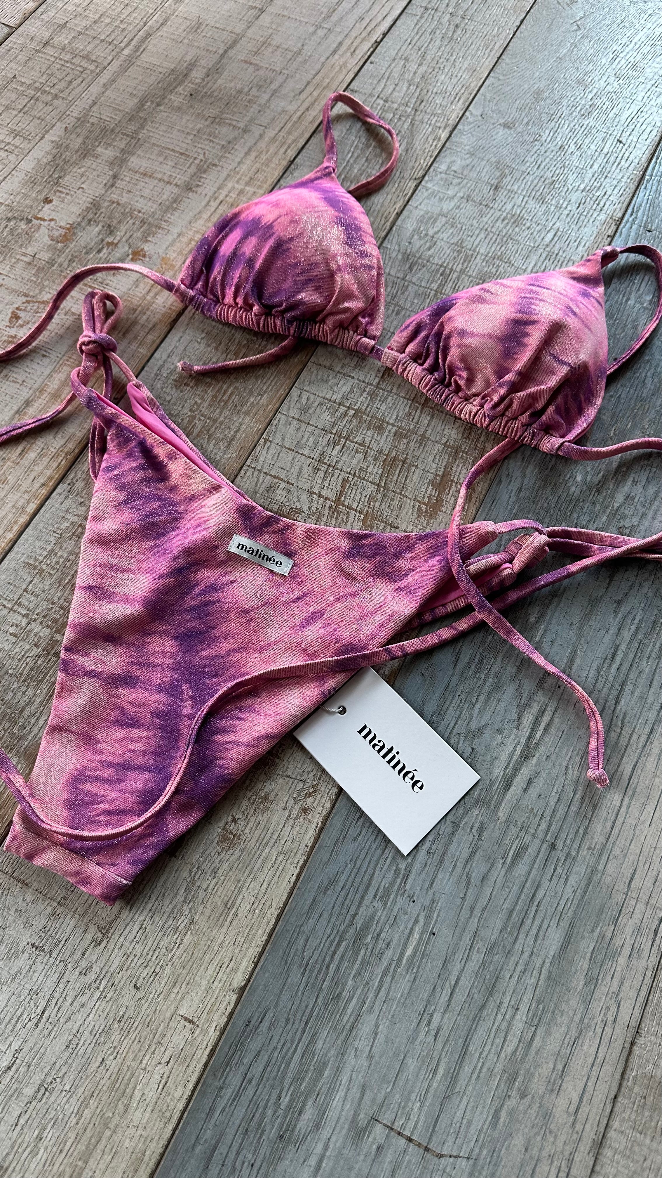 Triangolo Kate Tye Dye Rosa