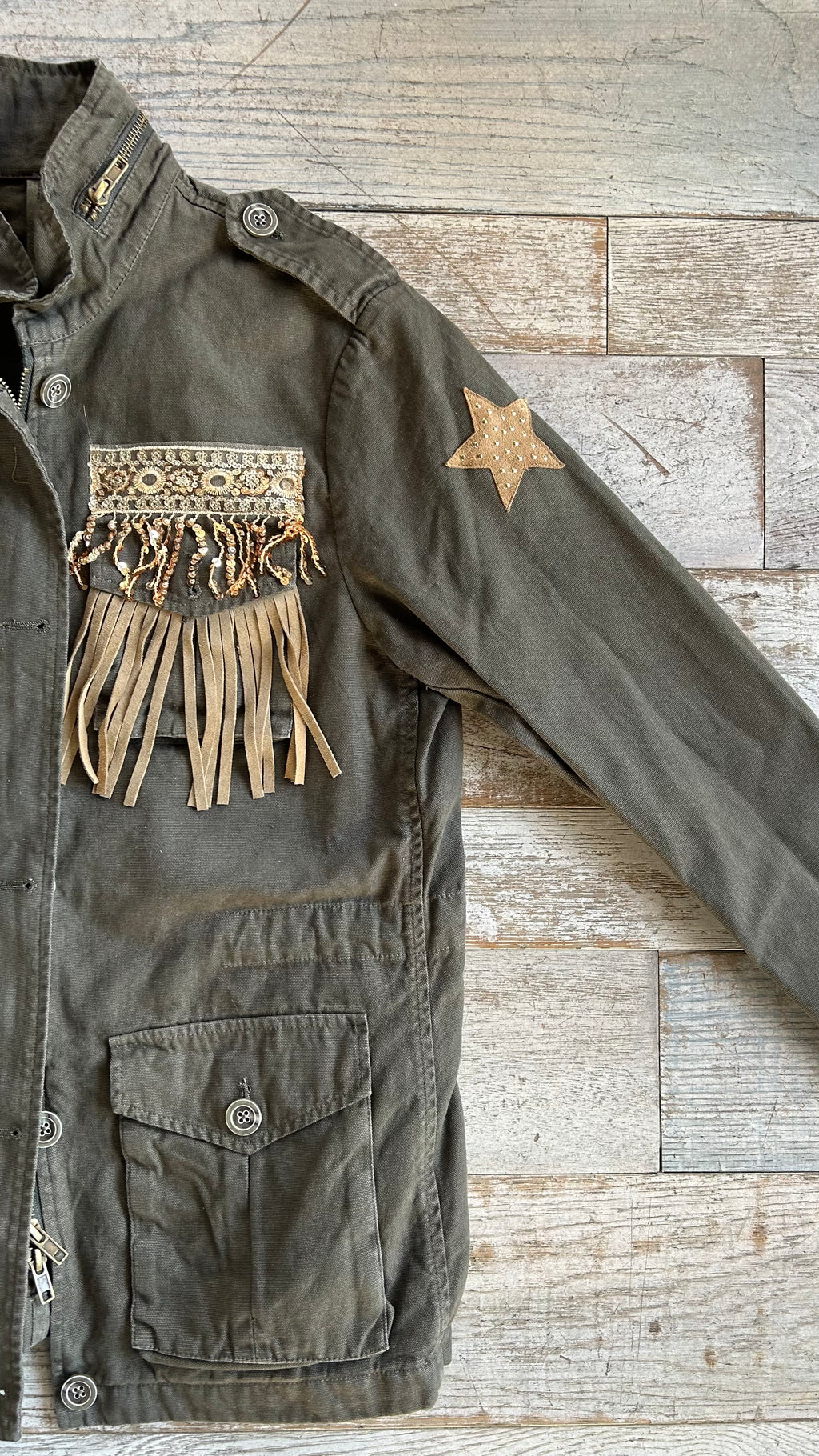 Giacca militare “Heart”
