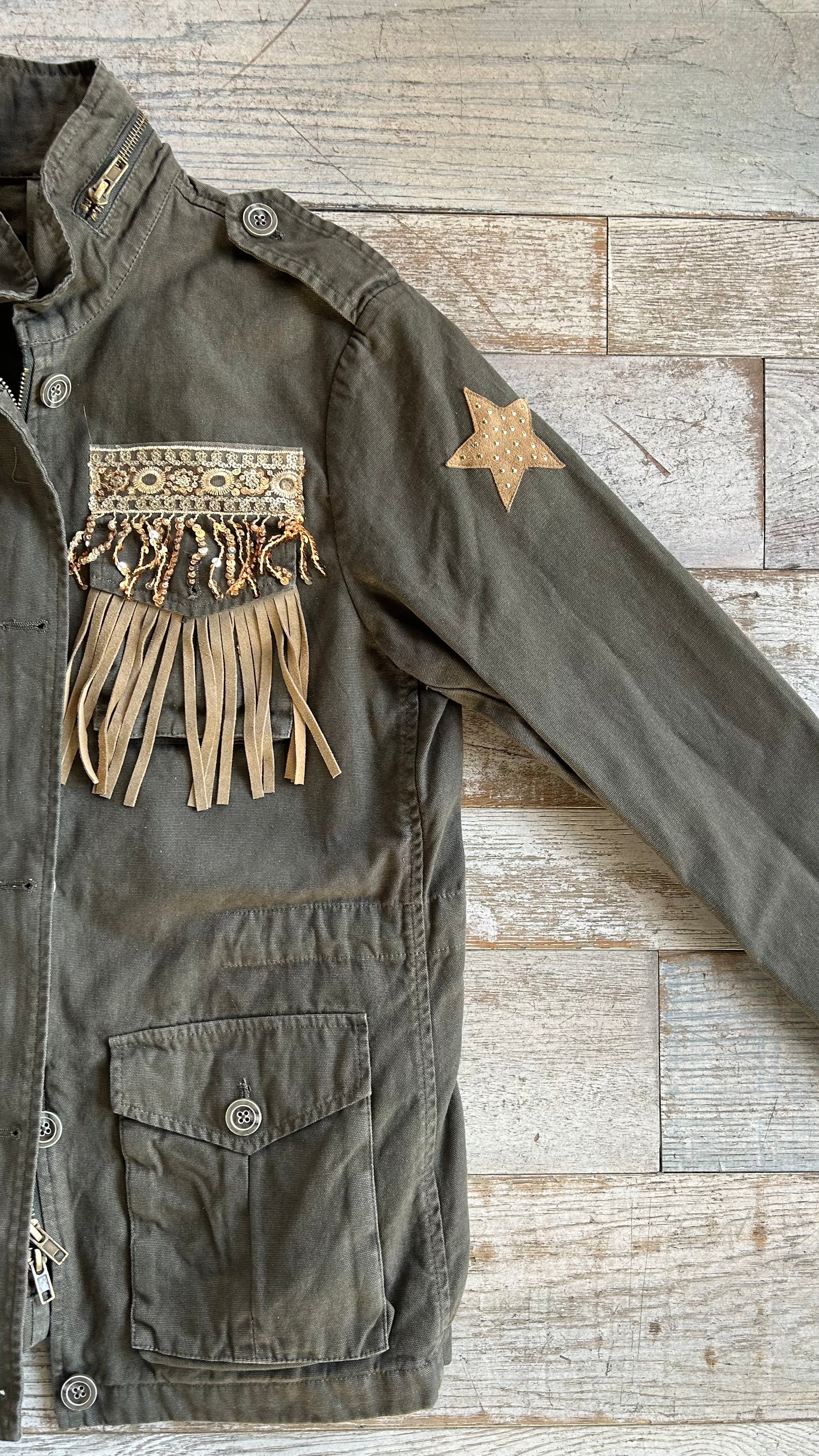 Giacca militare “Heart”