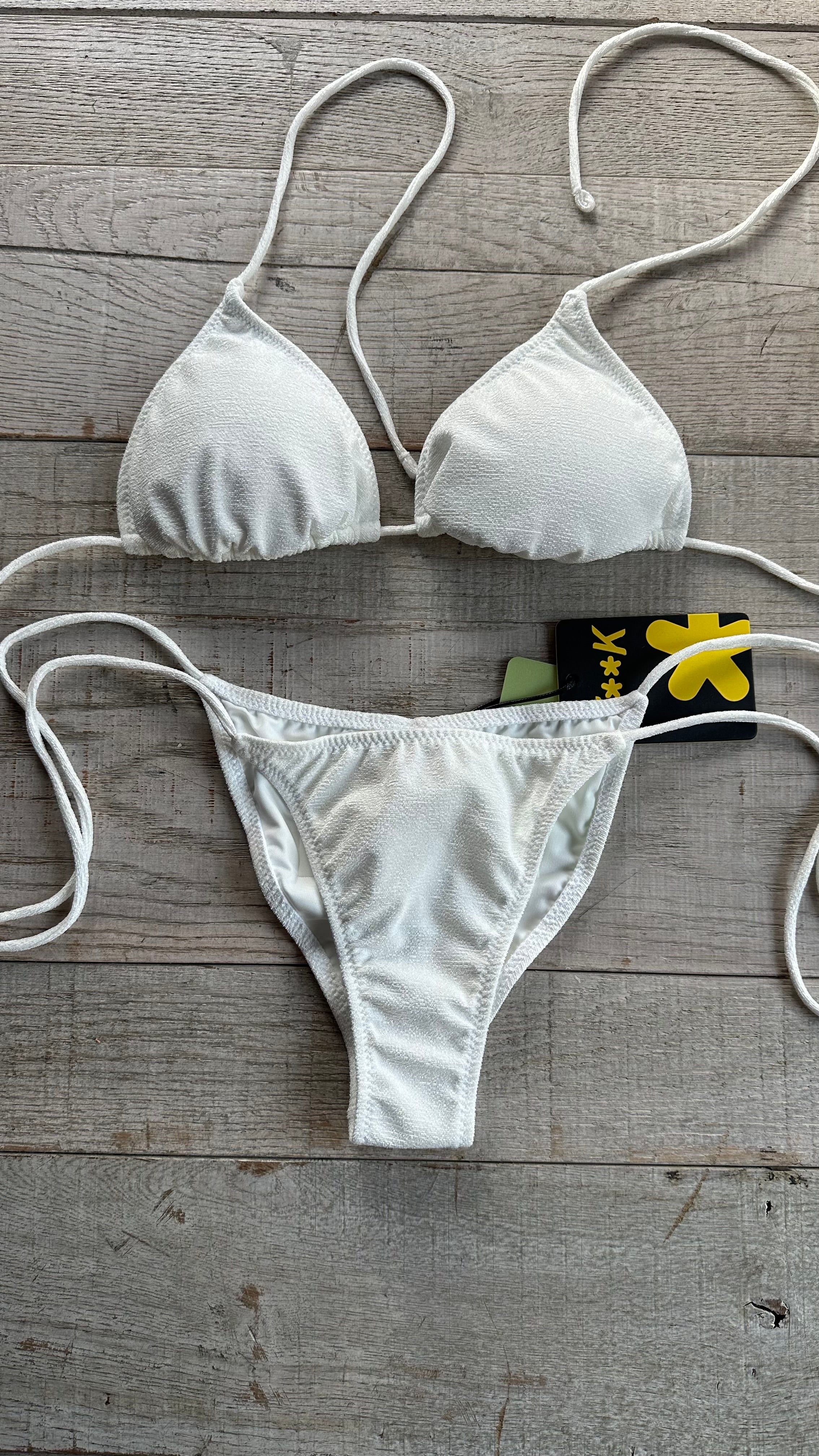Triangolo in Lycra Spugna Bianco