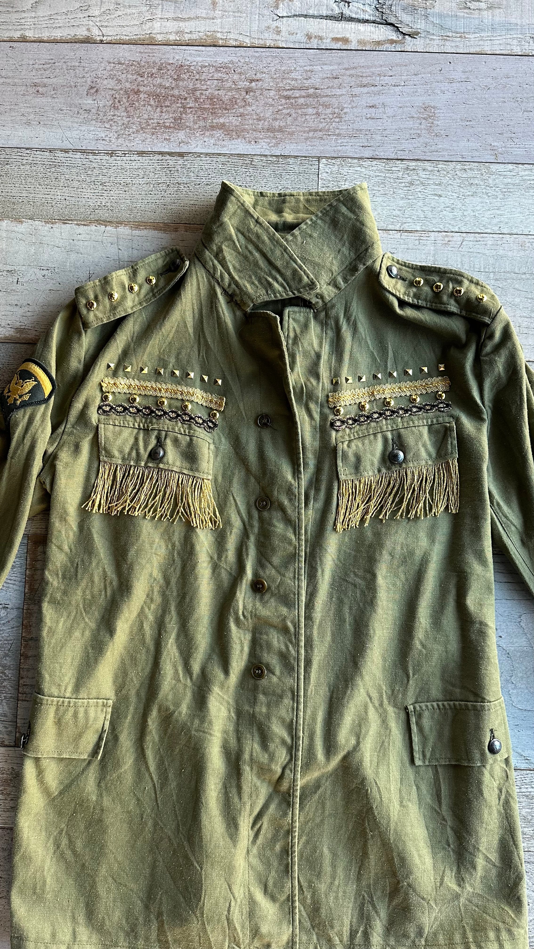 Giacca Militare “Gold”